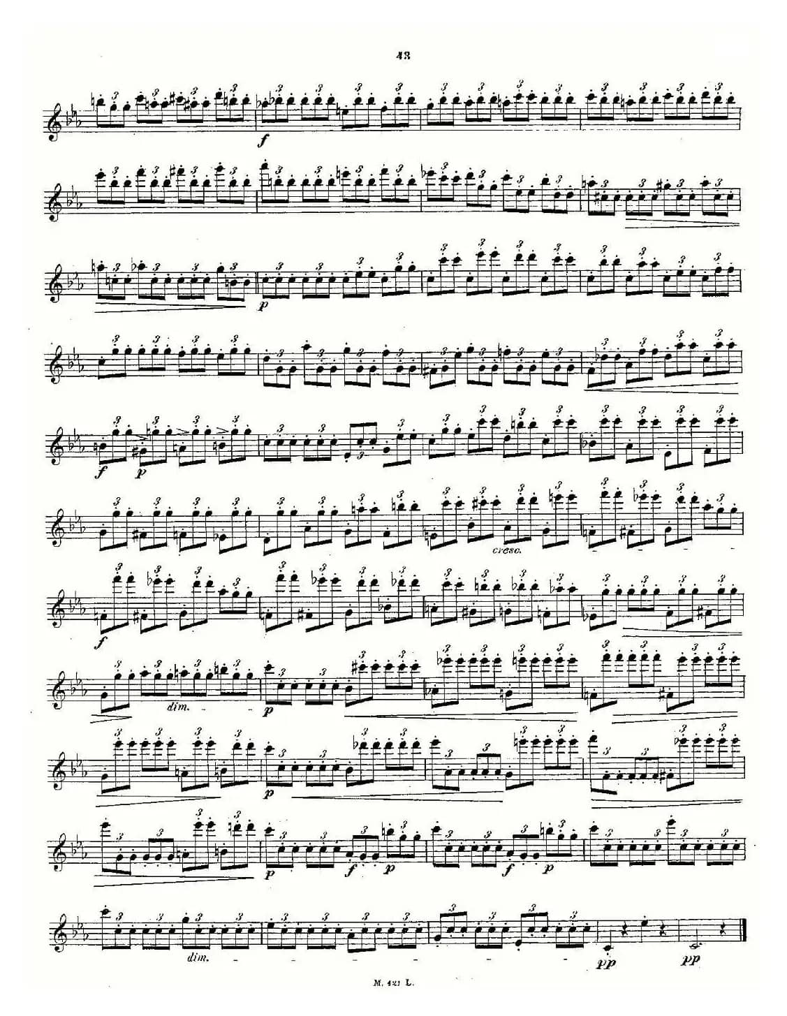 24首长笛练习曲 Op.15 之16—20