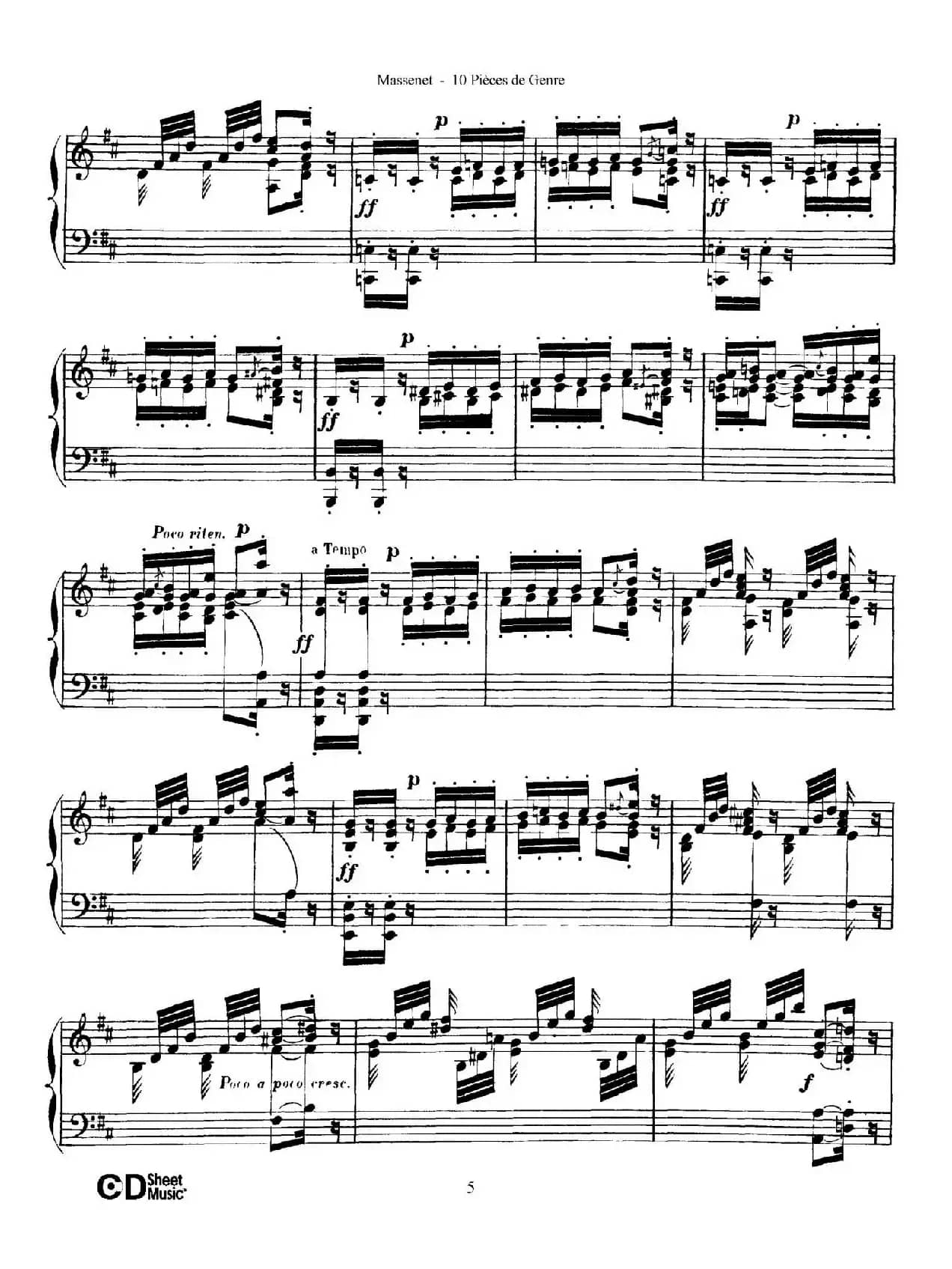 Dix Pièces de Genre Op.10(10首个性小品·Ⅱ)