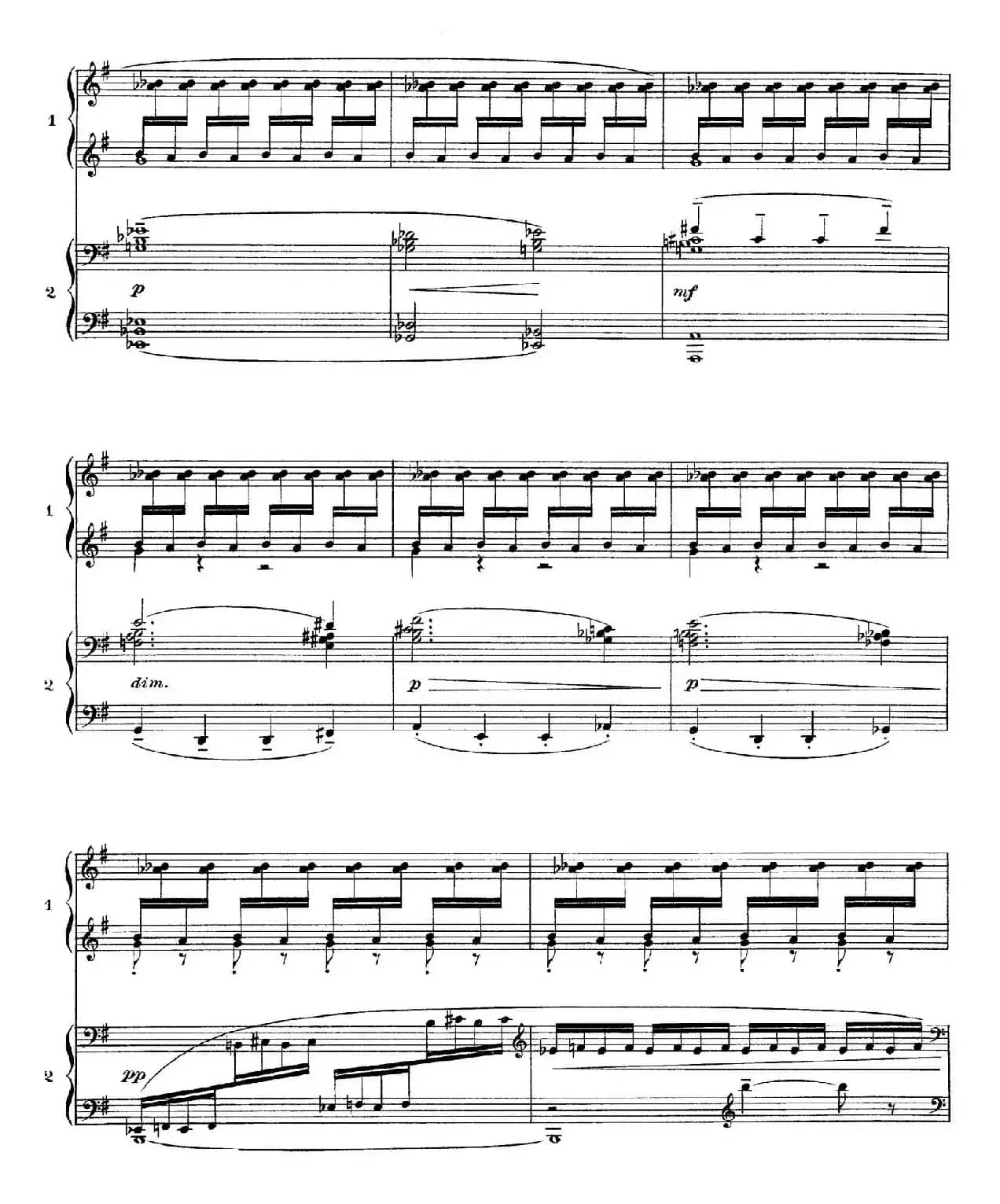 Six Epigraphes Antiques（6首古代墓志铭·四手联弹·Ⅵ）