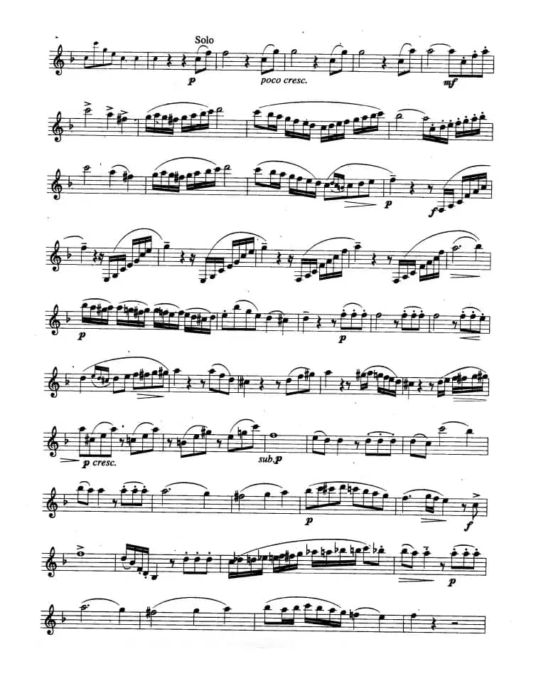 单簧管考级教材·第五级