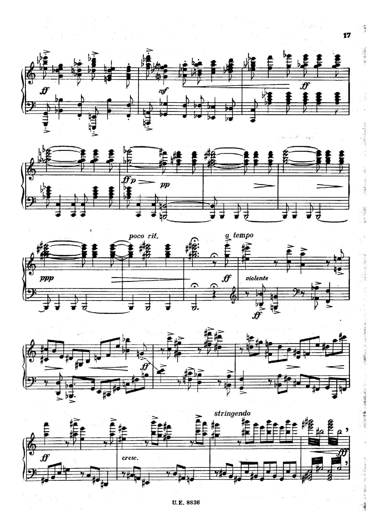 克热内克-第二钢琴奏鸣曲（Piano Sonata No.2 Op.59）