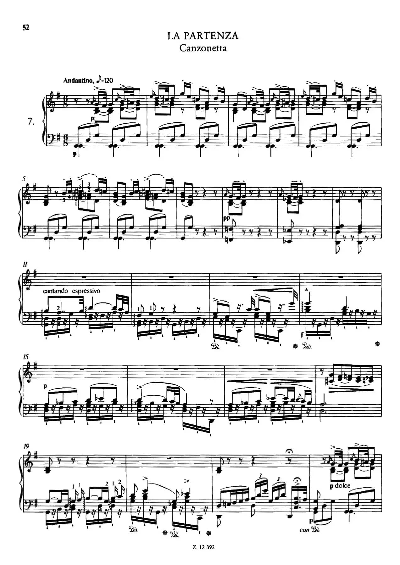 Soirées Musicales S.424（《音乐晚会（全12首）》第7首）