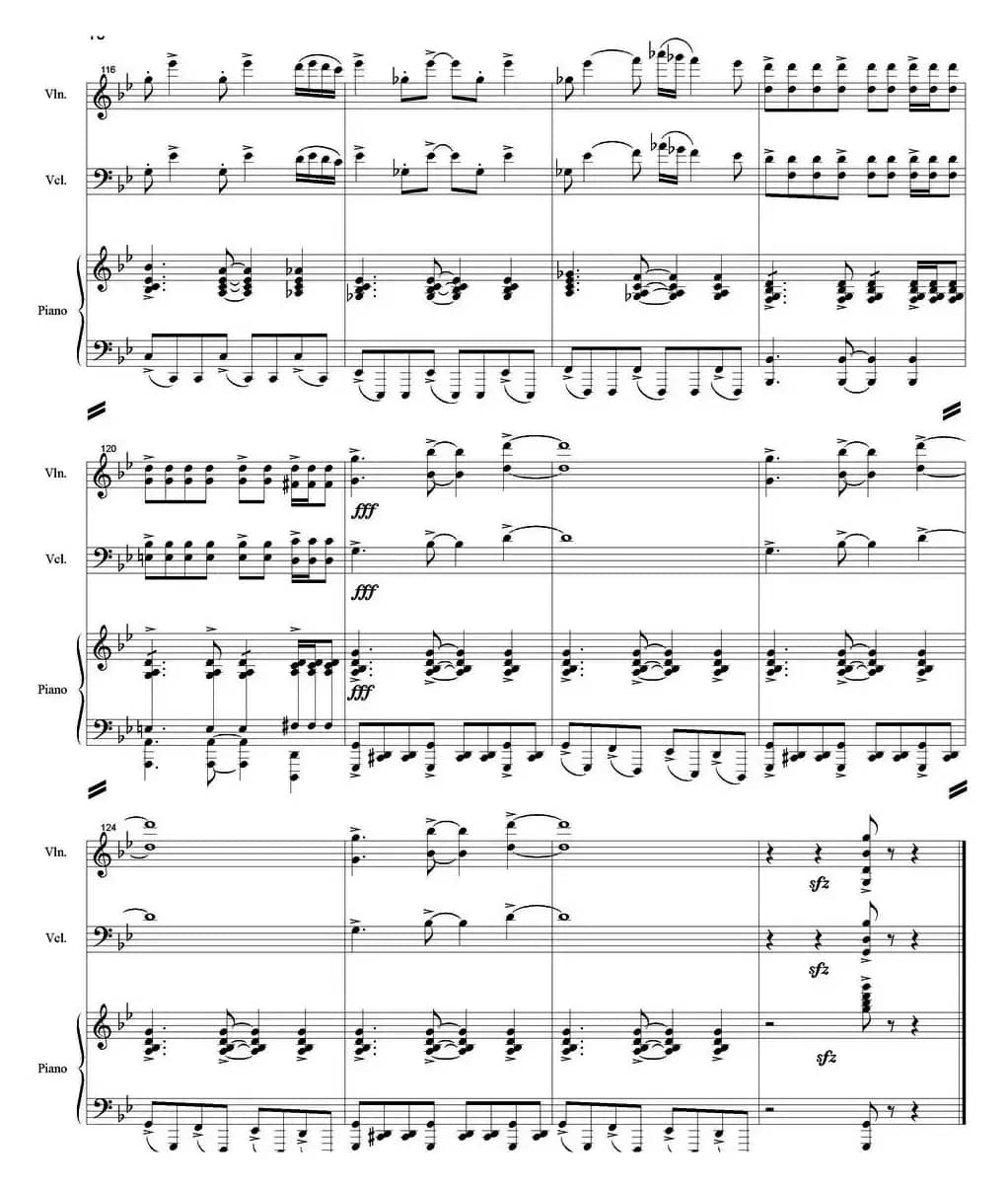 Becha（Spring 春天、小提琴+大提琴+钢琴伴奏）