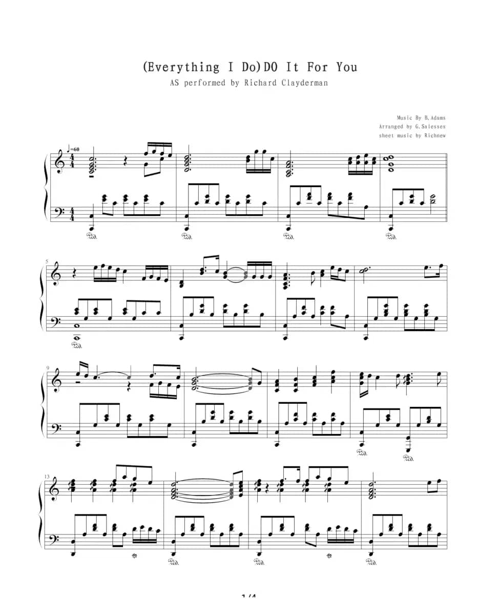 (Everything I Do)DO It For You