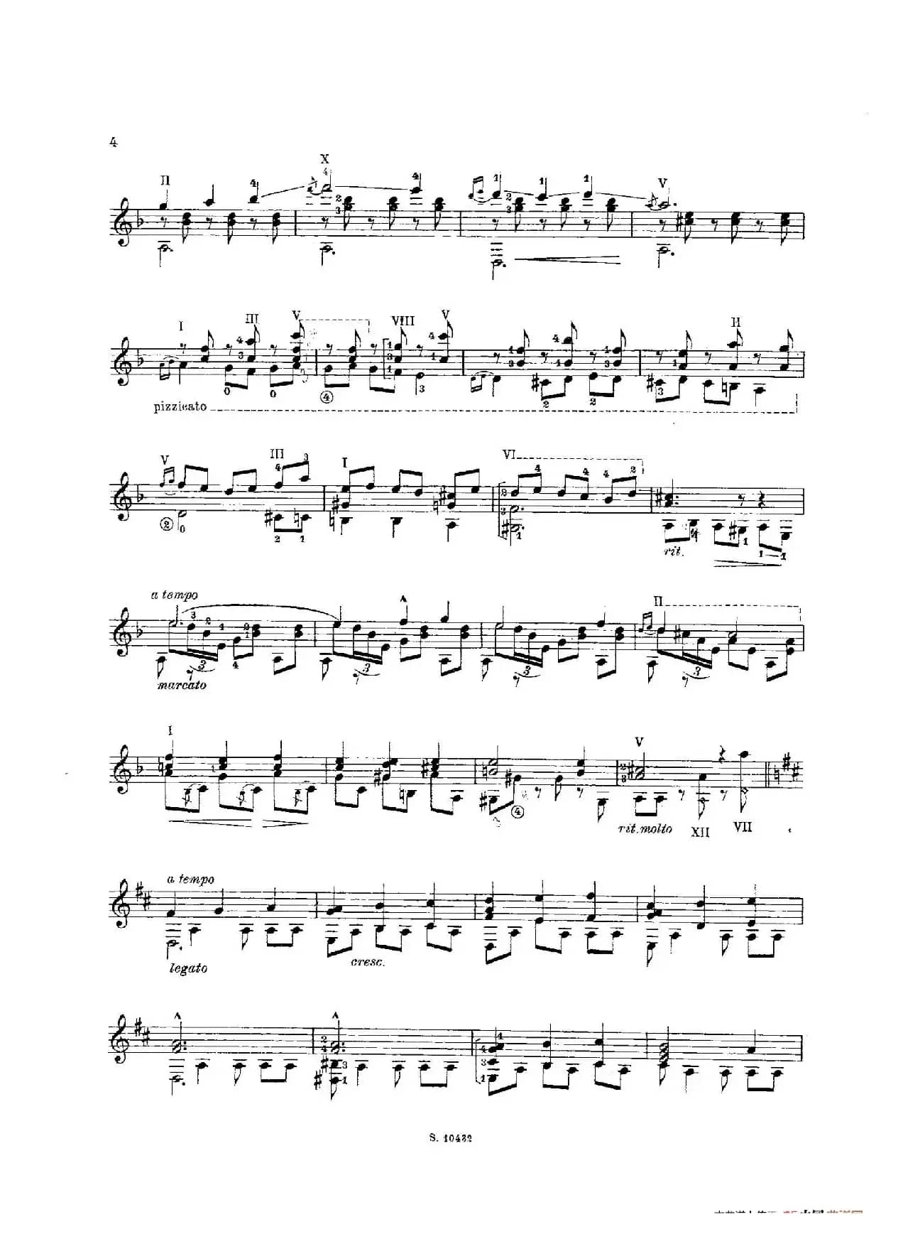 Cordoba(Cantos de Espana)（古典吉他）