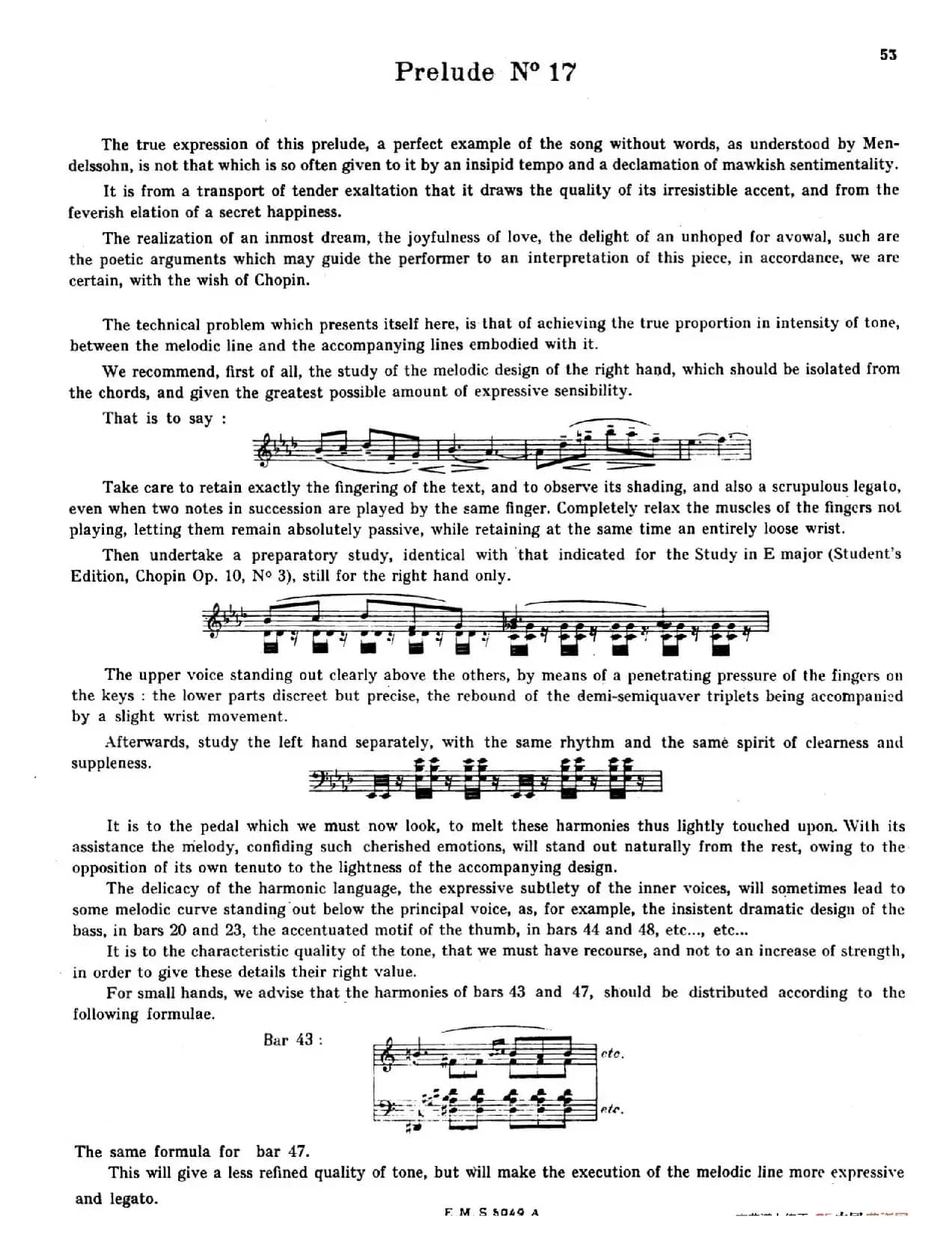 Preludes Op.28(24首前奏曲·17)