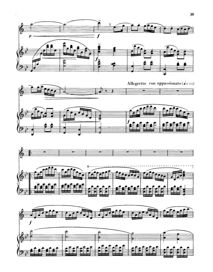 回旋曲（单簧管+钢琴伴奏）