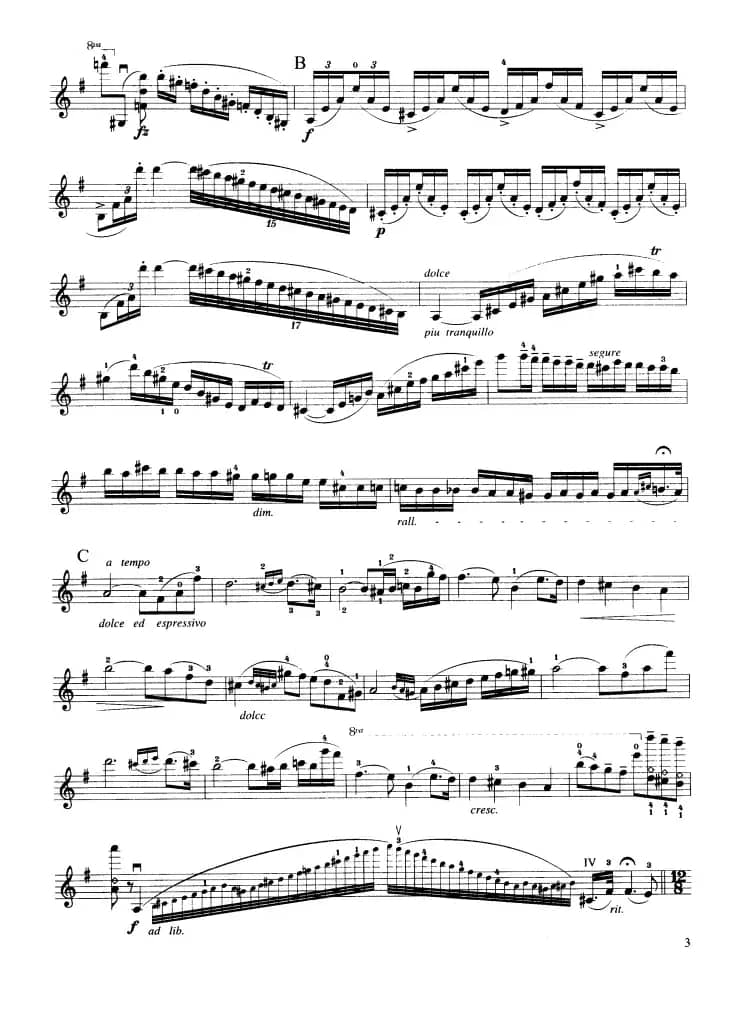 第七协奏曲Op.76（小提琴分谱）