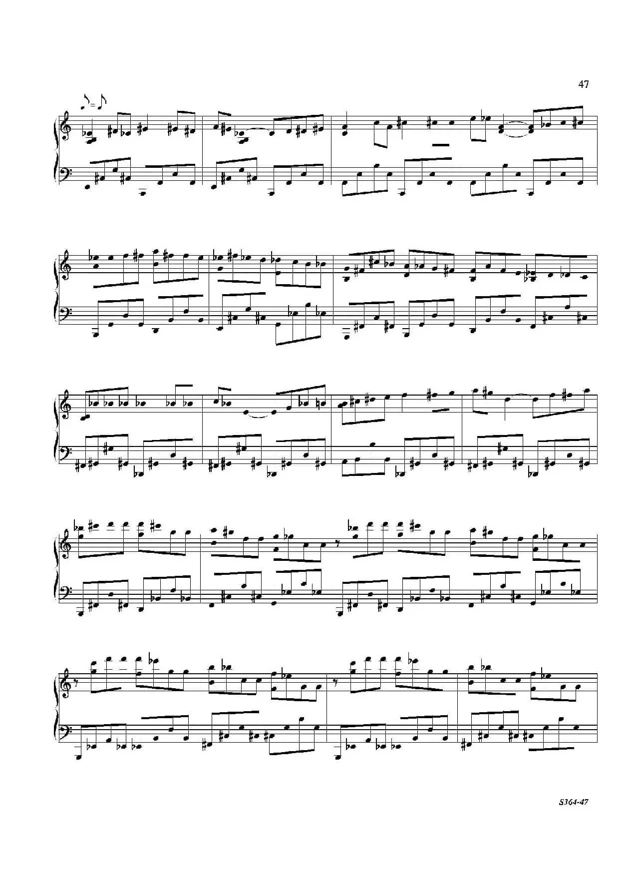 Piano Sonata No.8（第八钢琴奏鸣曲）（3）