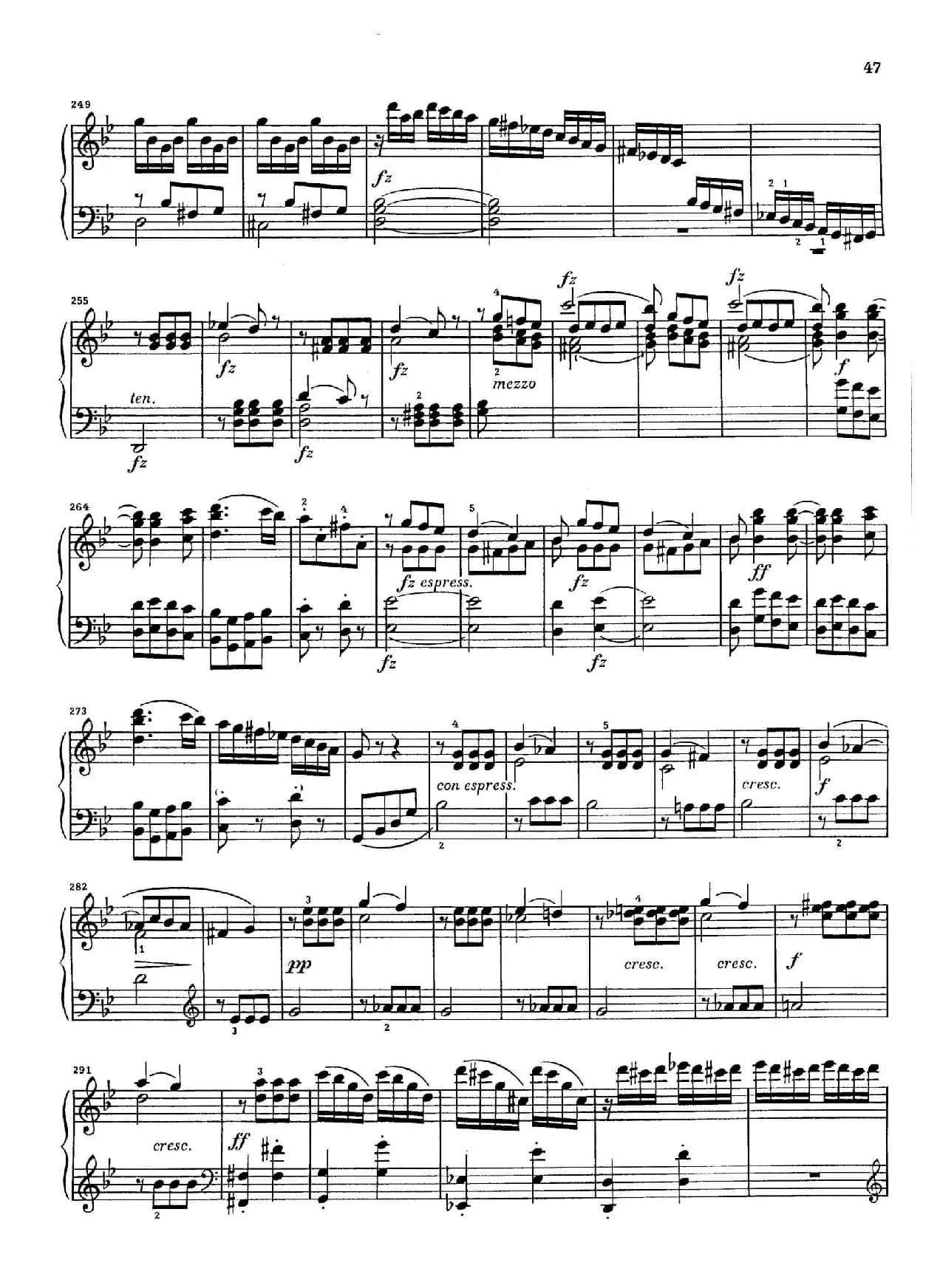 Sonata in g Minor Op.34-2（g小调钢琴奏鸣曲）