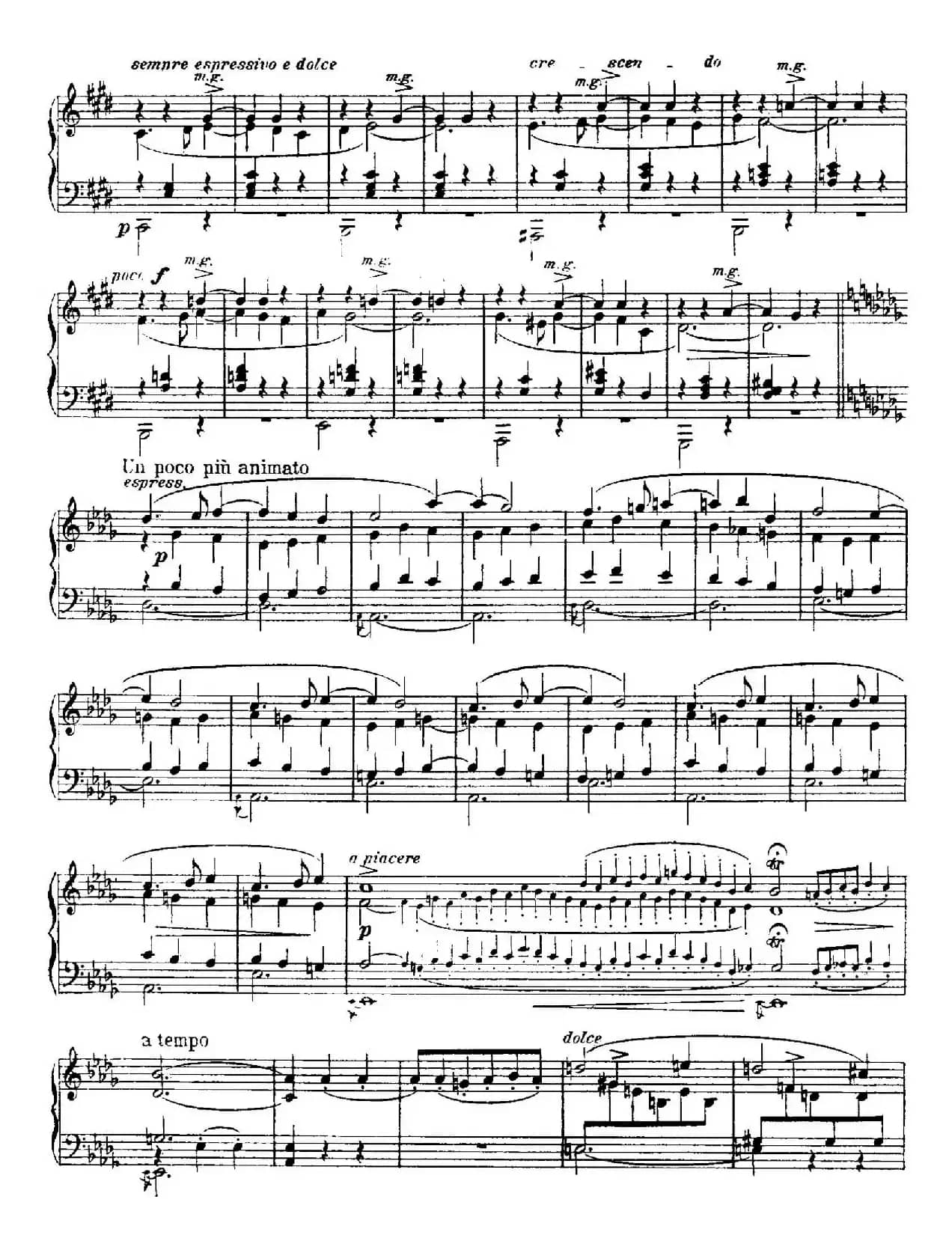 4 Valses Caprice（4首随想圆舞曲）（Op.38 No. 2 in D-flat）