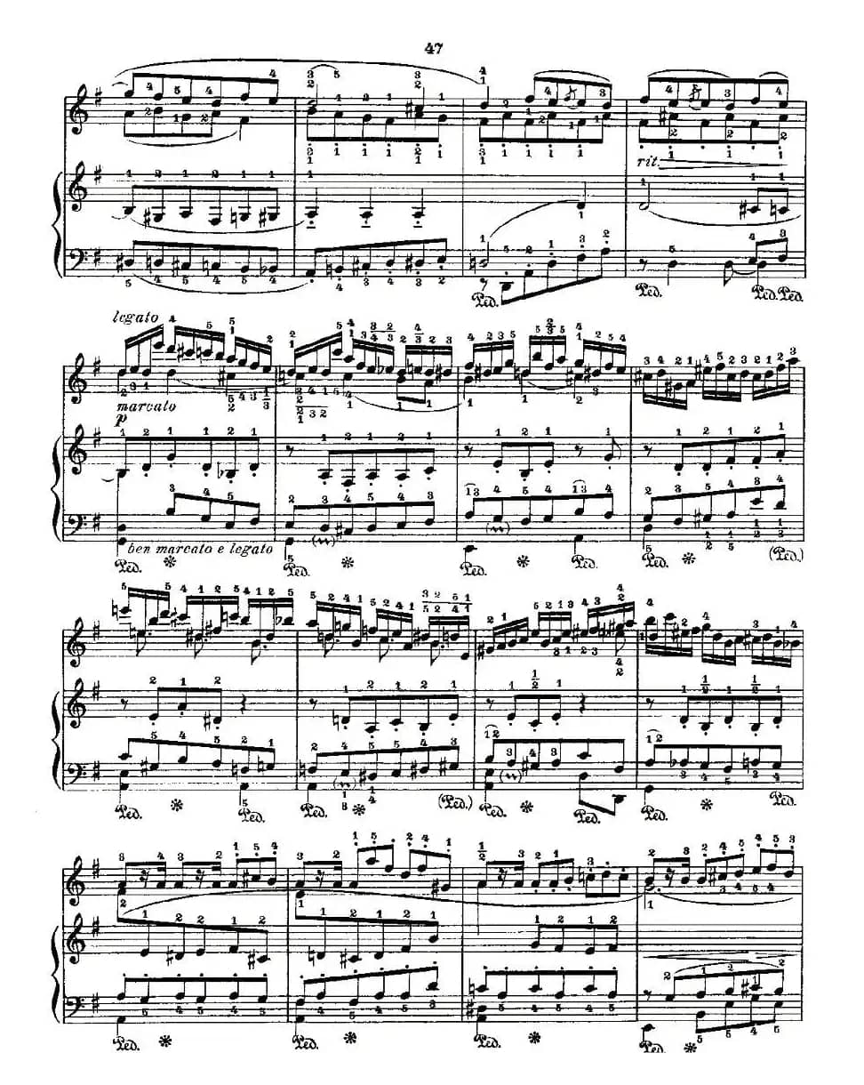 肖邦《练习曲》Fr.Chopin No 3