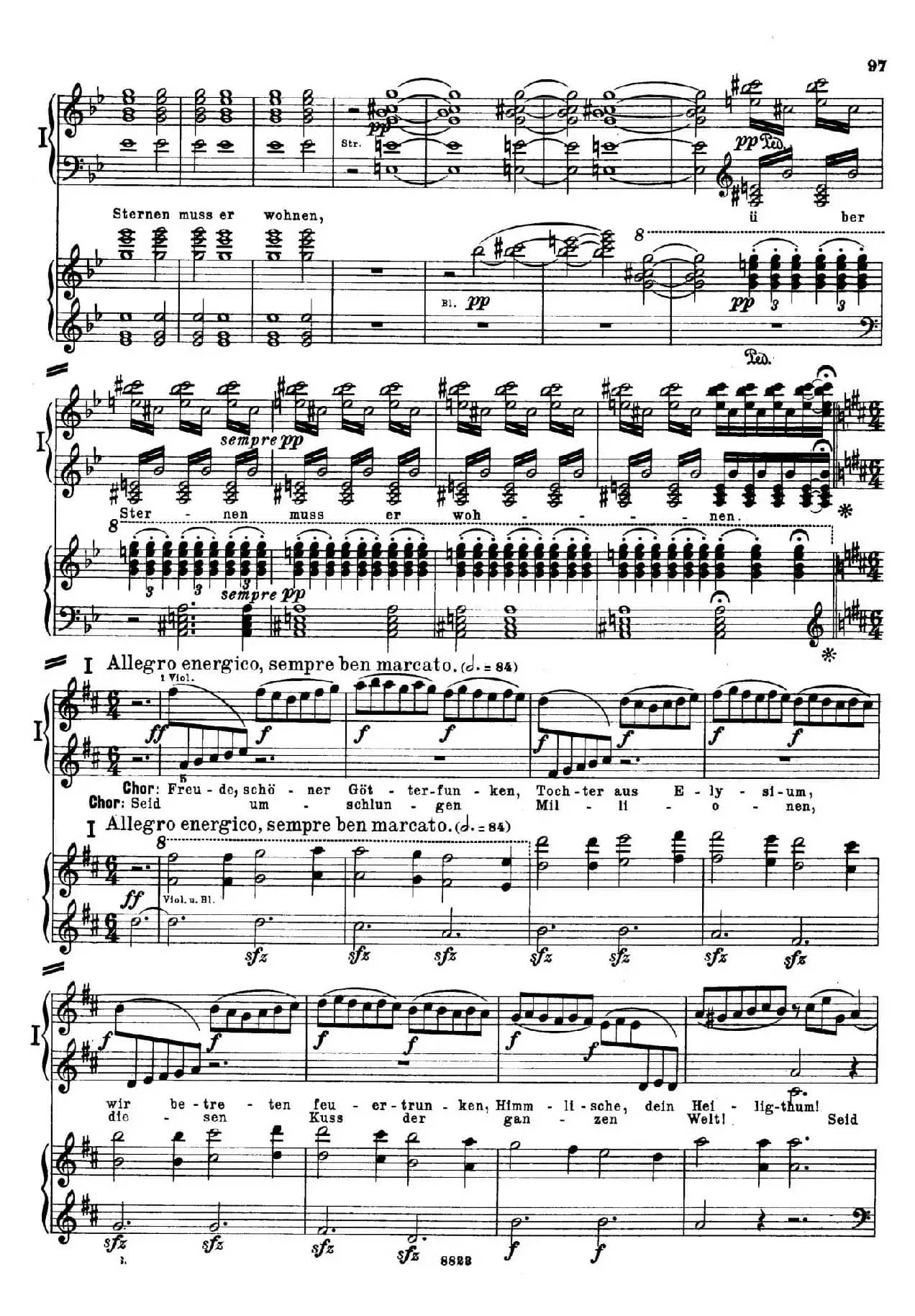 d小调第九交响曲 Op.125（双钢琴P93——102）