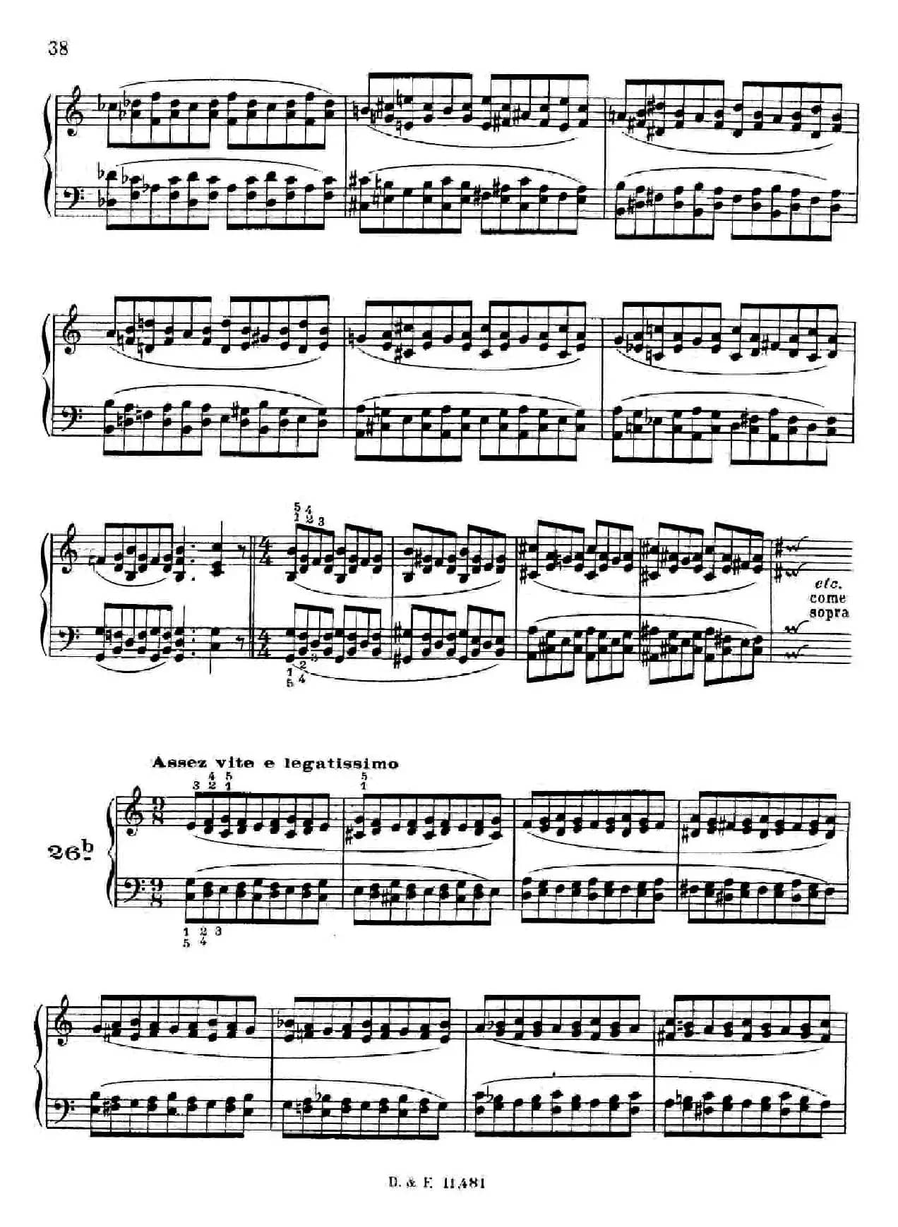 51 Exercises, WoO 6(51首钢琴练习 26—30)