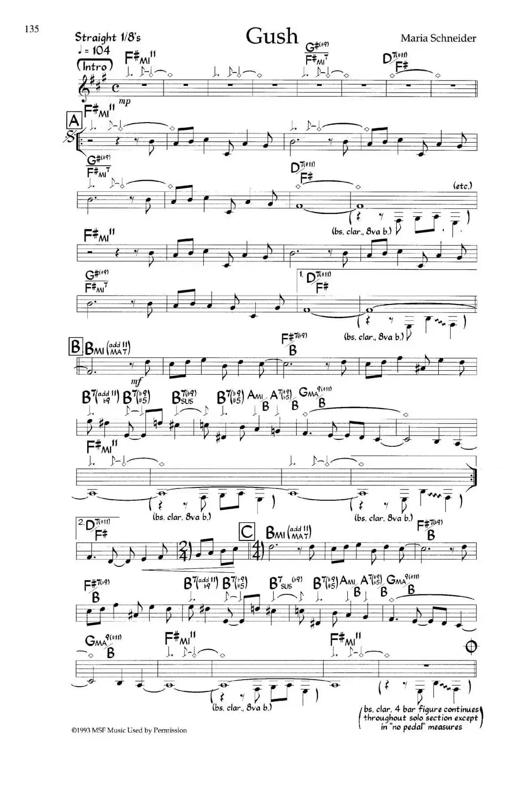 Gush（爵士钢琴曲）