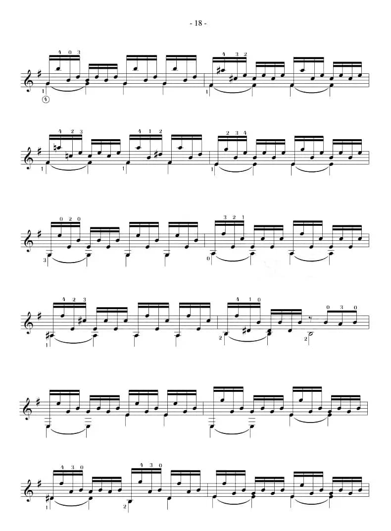 Sor-Coste《26 Studies》（STUDY 11）