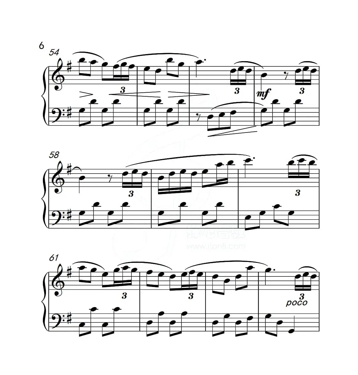 第五级 小小行列（中国音乐学院钢琴考级作品1~6级）