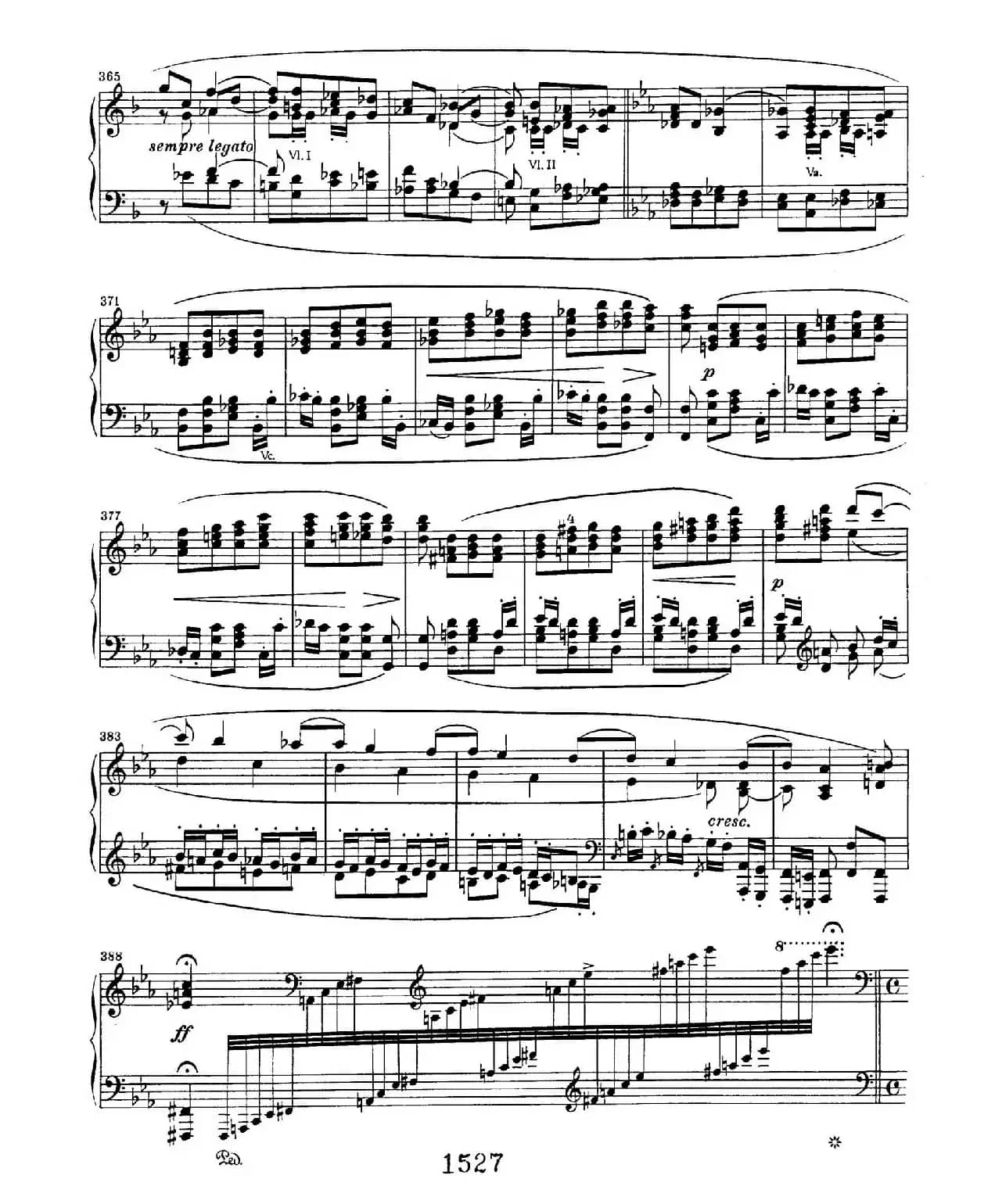 Choral Fantasia in c Minor Op.80（c小调合唱幻想曲·钢琴独奏版）