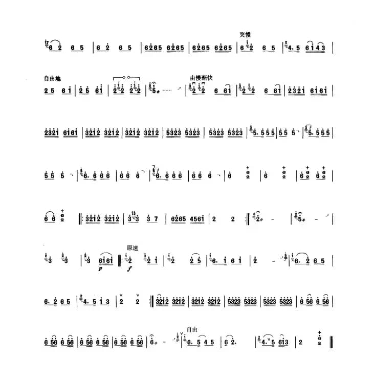 对花（板胡曲集第四级）