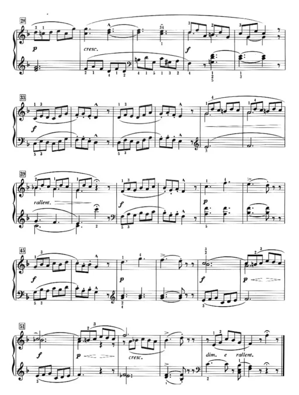 50首莱蒙钢琴练习曲 作品37（NO.19）