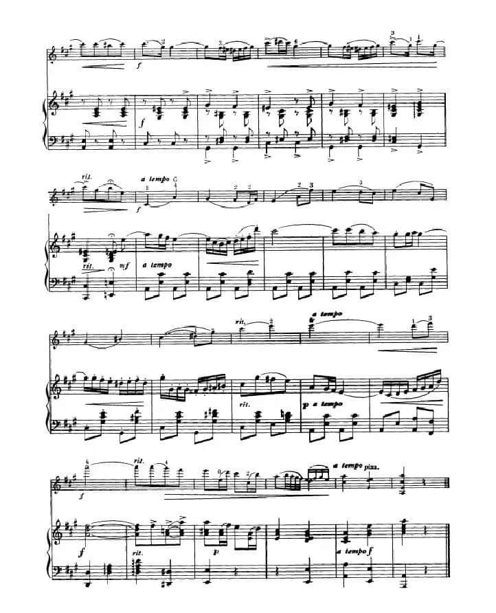 小夜曲（Serenadc）（小提琴+钢琴）