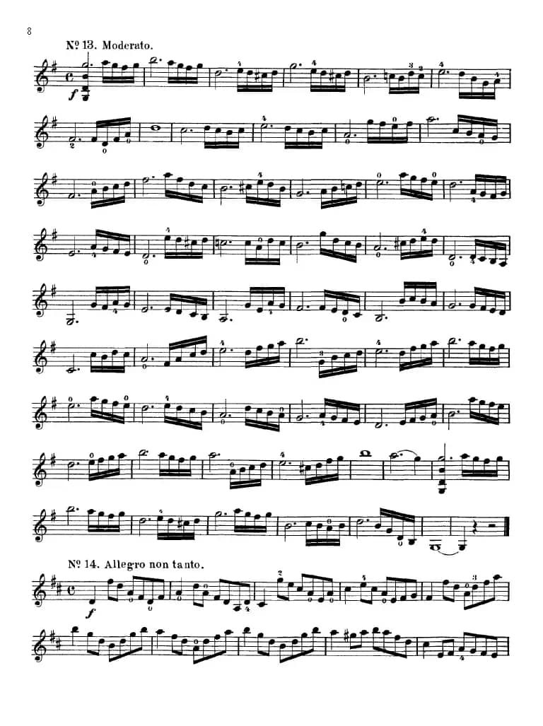 沃尔法特60首练习曲 Op.45（第1-10页）