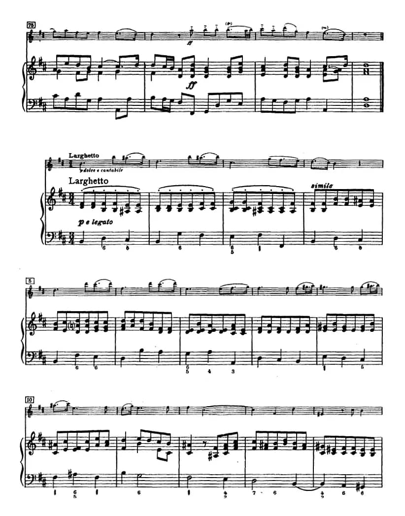 第四奏鸣曲（小提琴+钢琴）