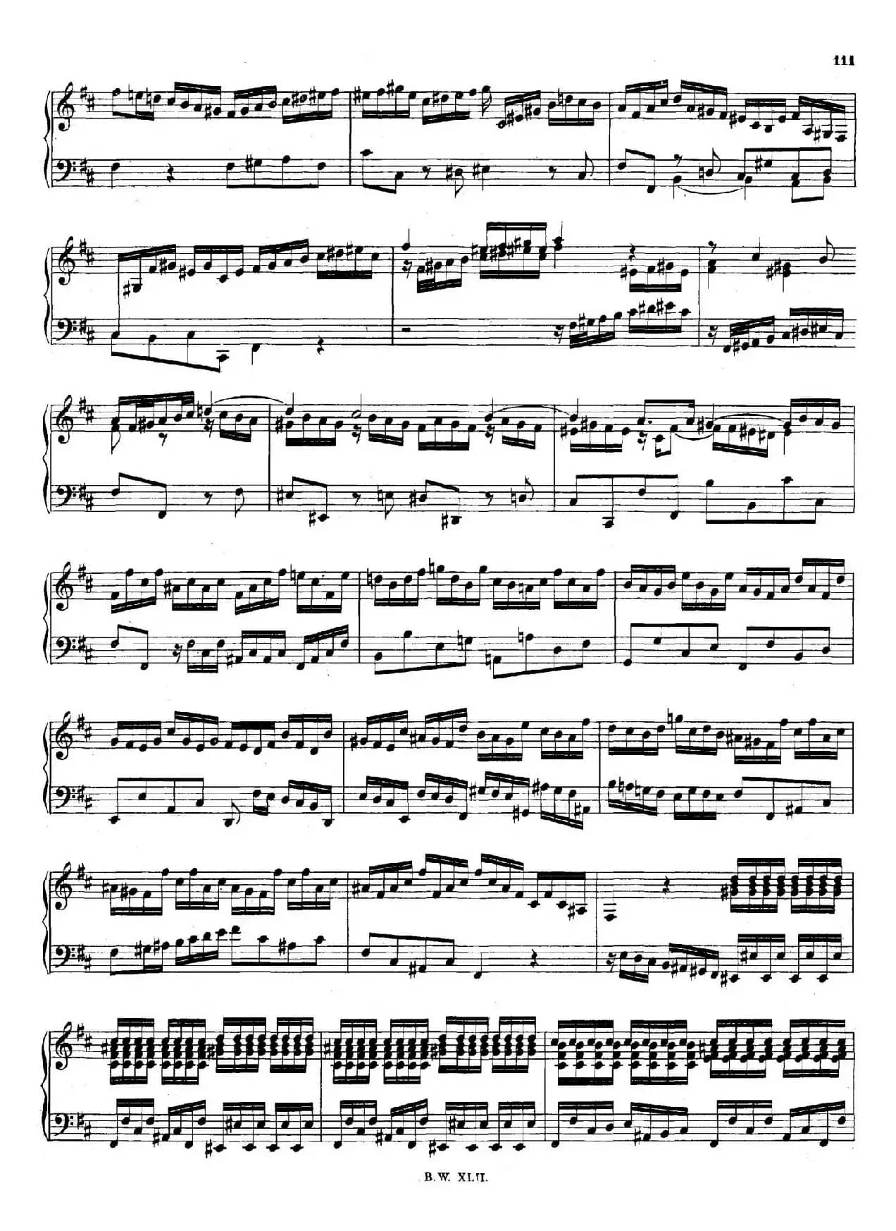 16 Concertos BWV 972-987（十六首为独奏古钢琴而作的协奏曲）（P51——60）