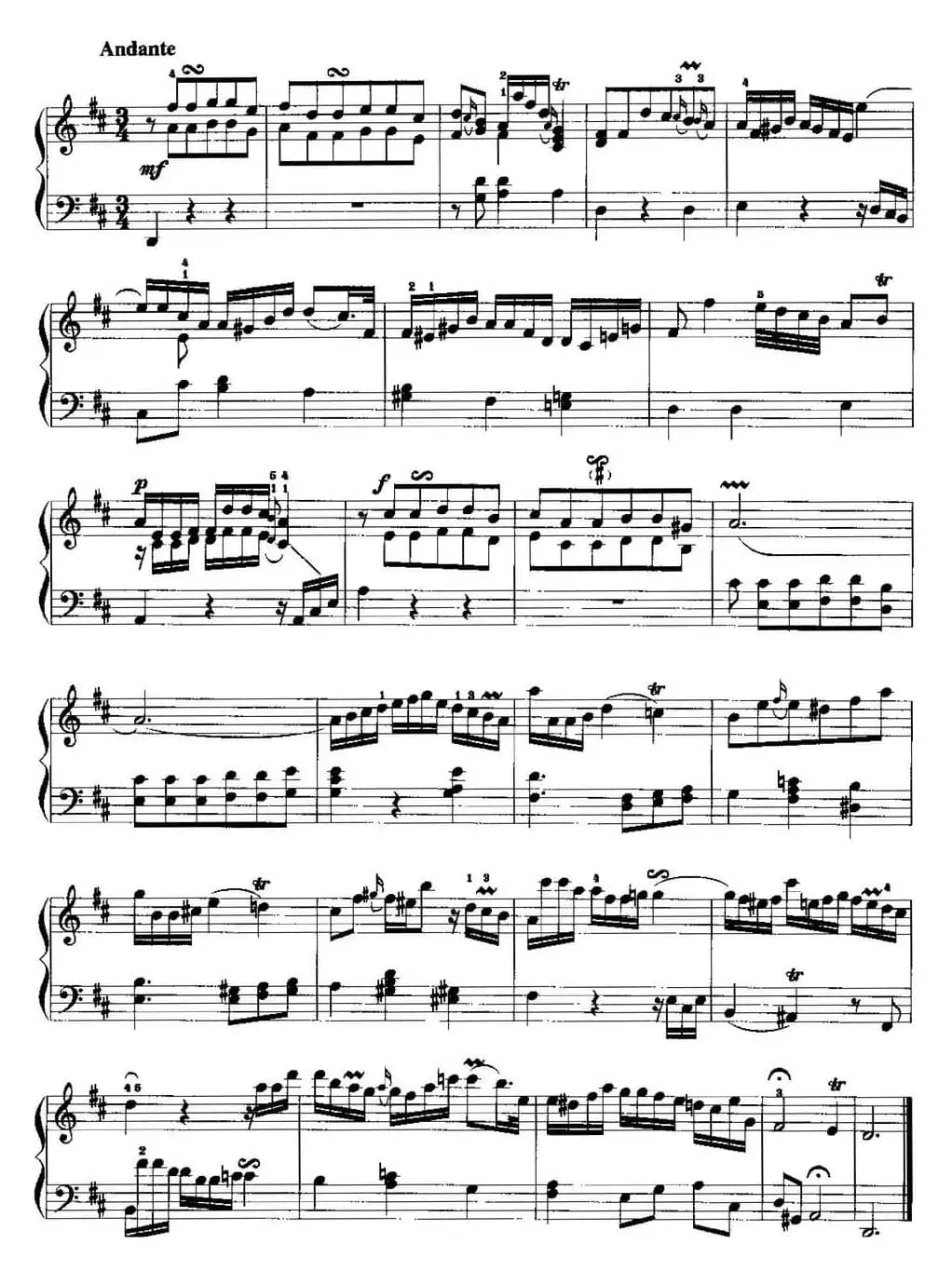 手风琴复调作品：小奏鸣曲第3号