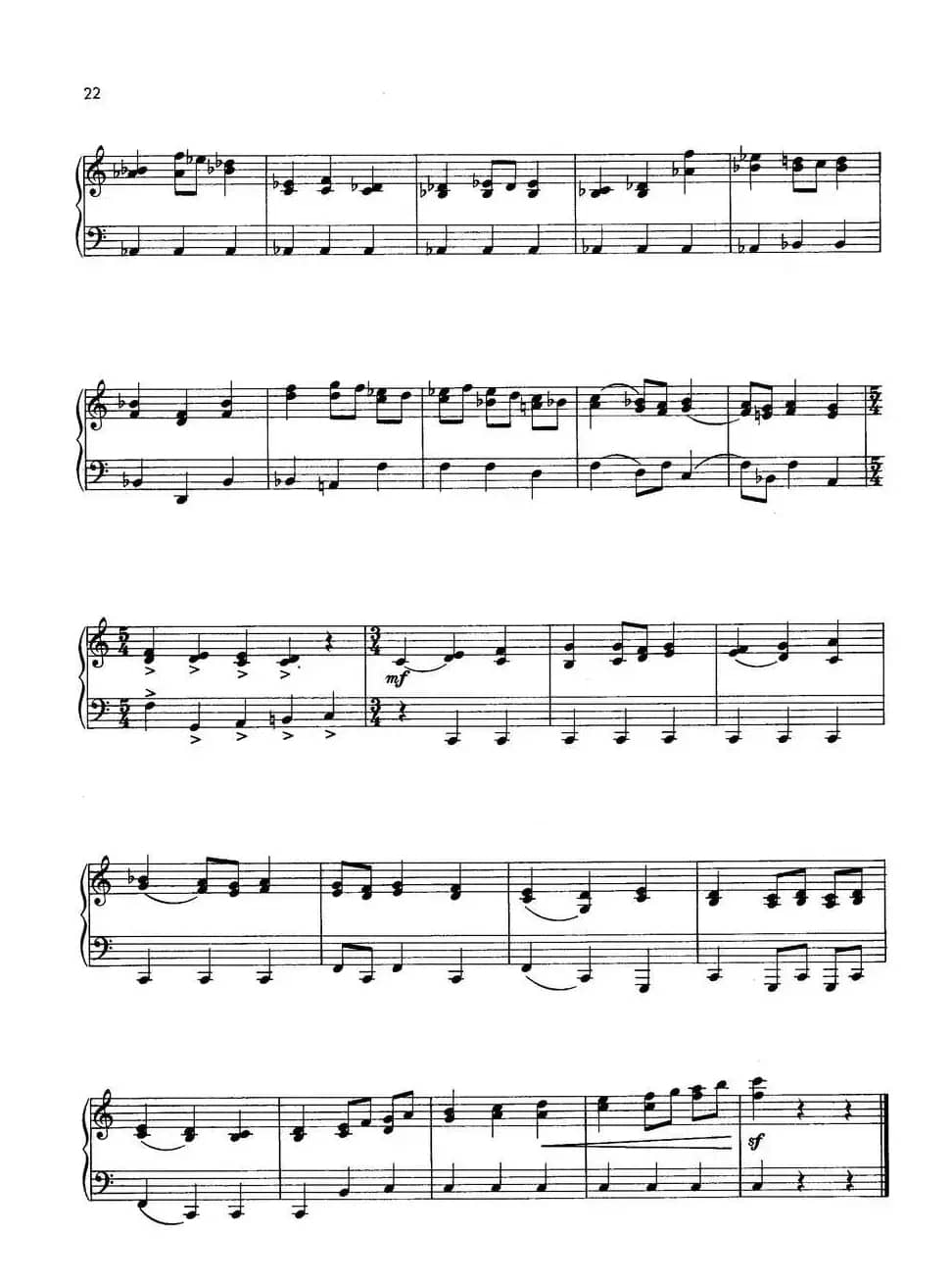 Notebook f Young People Op·59(为青少年而作的钢琴曲集·12)