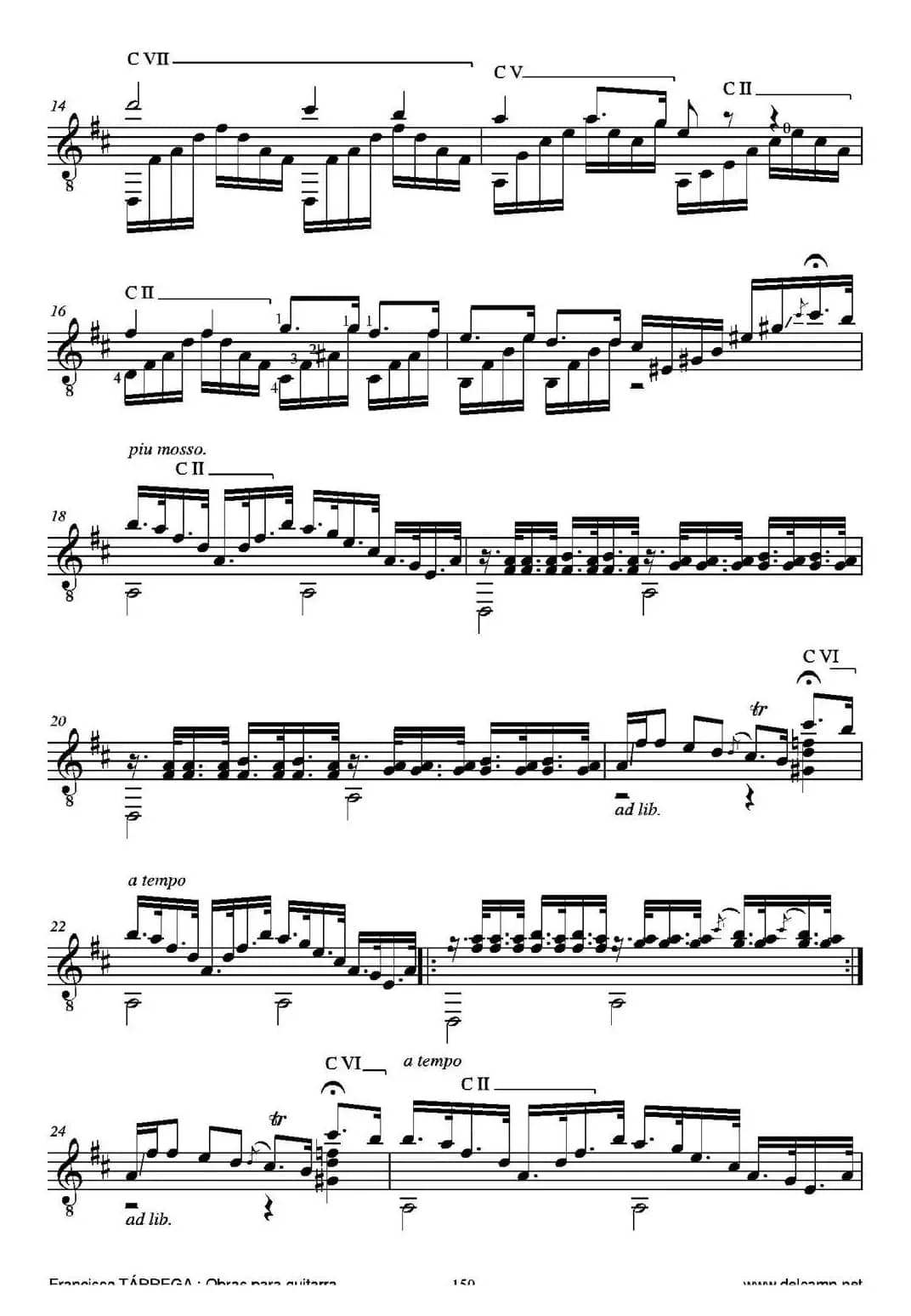 FANTASIA(Sobre motivos de la Traviata de Giuseppe Verdi)（古典吉他）