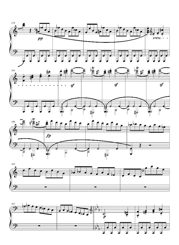 悲怆奏鸣曲第一乐章