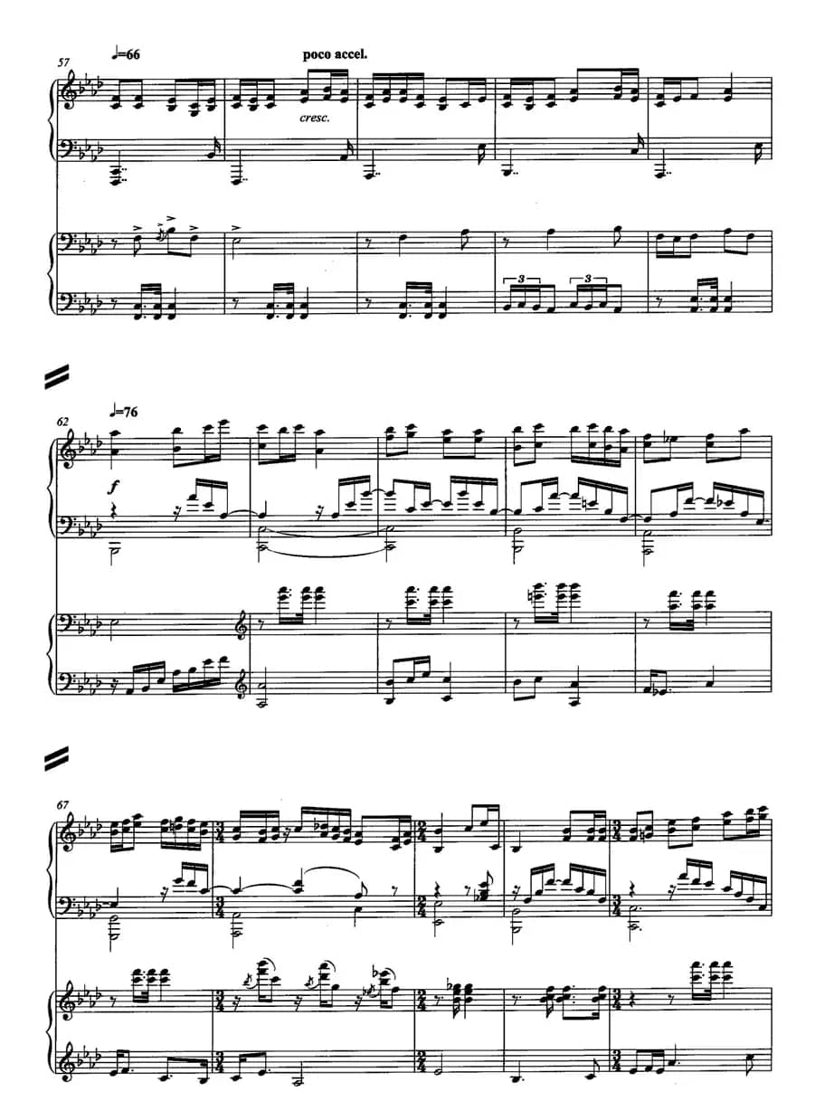 雁之舞（双钢琴）