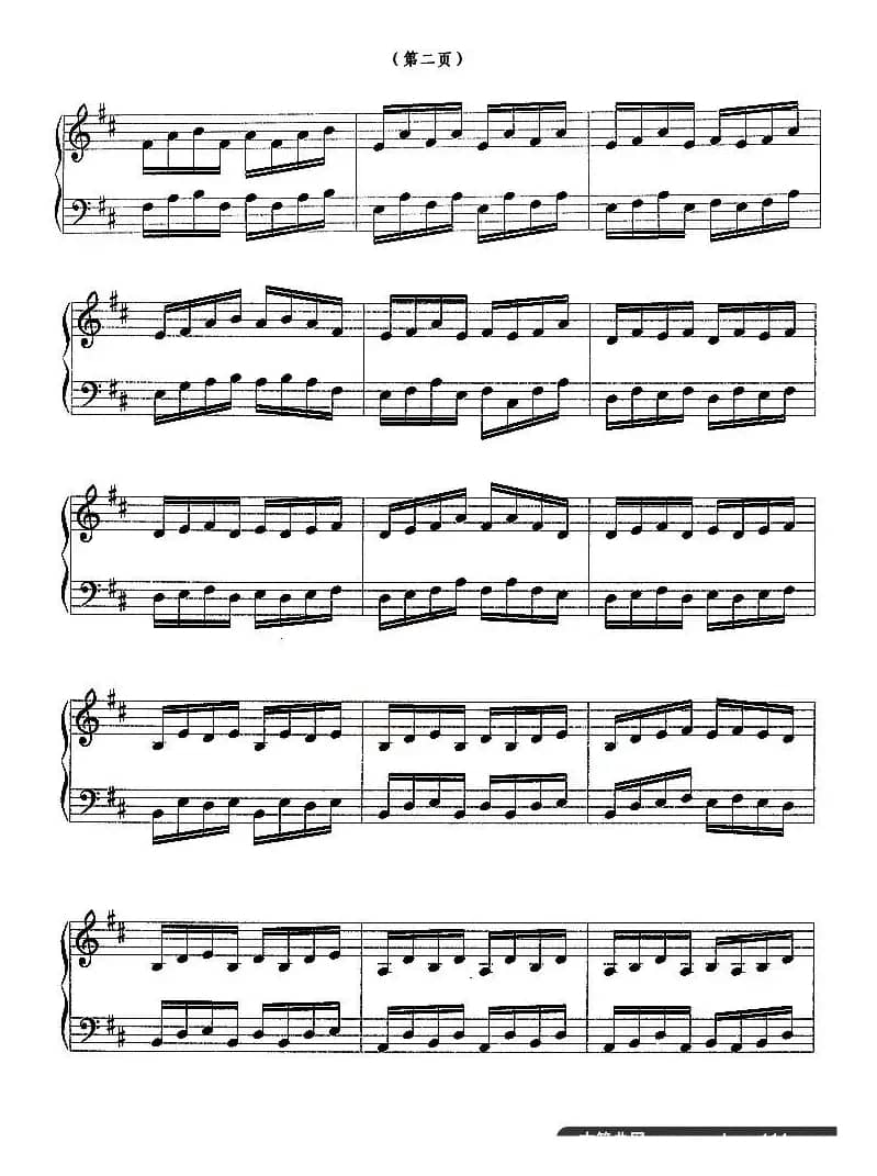 古筝练习：绕指练习（2）