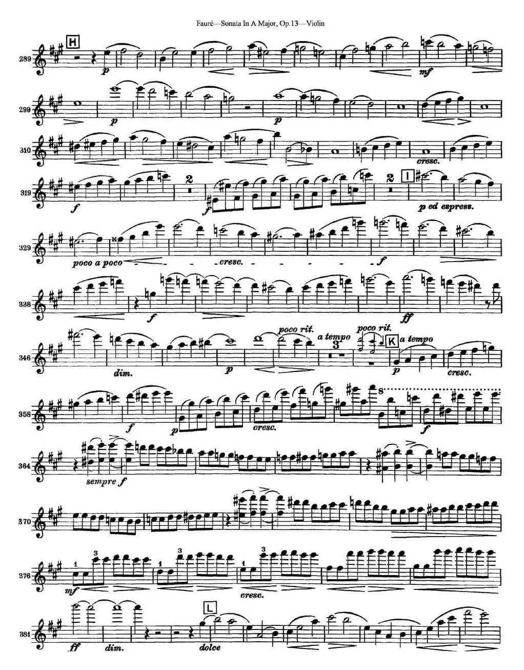 Violin Sonata No.1 Op.13
