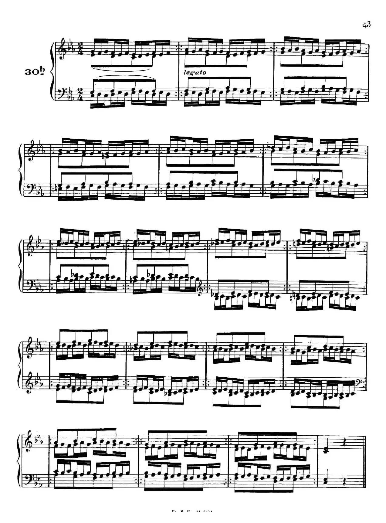 51 Exercises, WoO 6(51首钢琴练习 26—30)