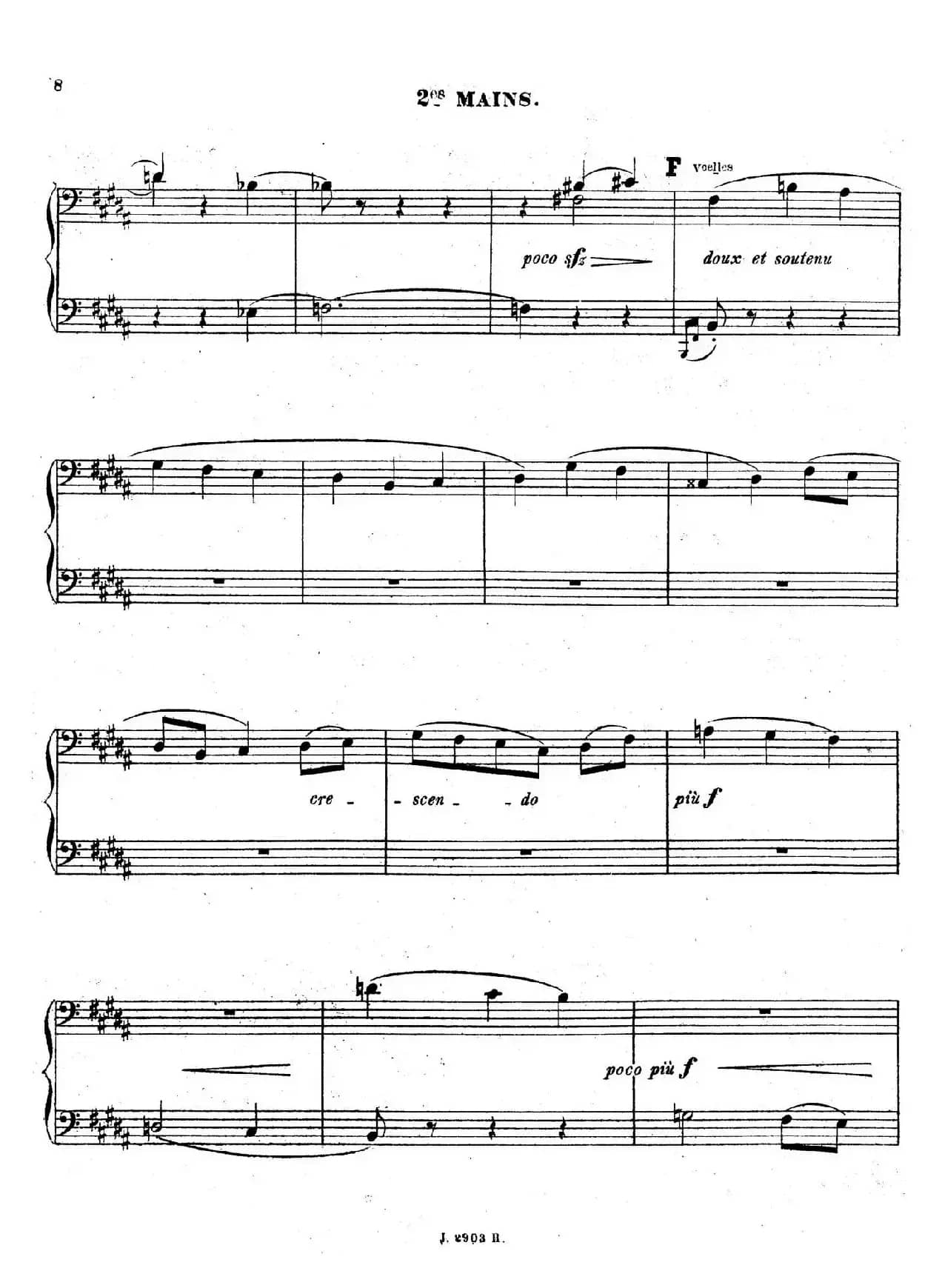 Symphony on a French Mountain Air Op.25（法国山歌交响曲·双钢琴·Ⅰ）