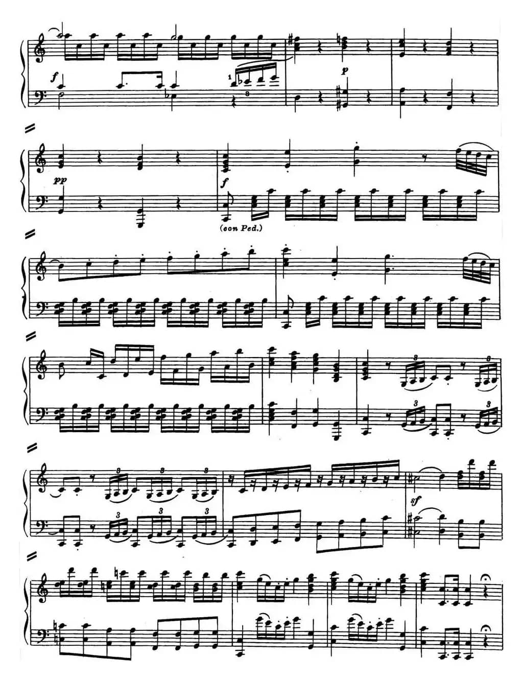 二十八部钢琴协奏曲 No.13（P1-15）