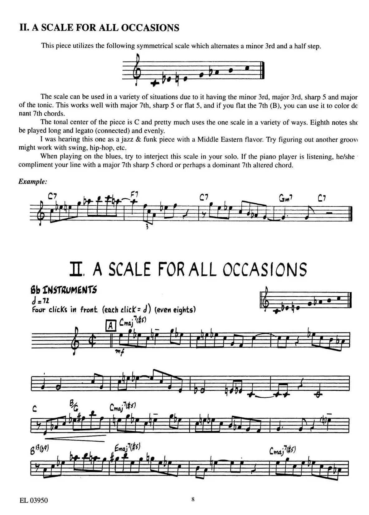 A SCALE FOR ALL OCCASIONS