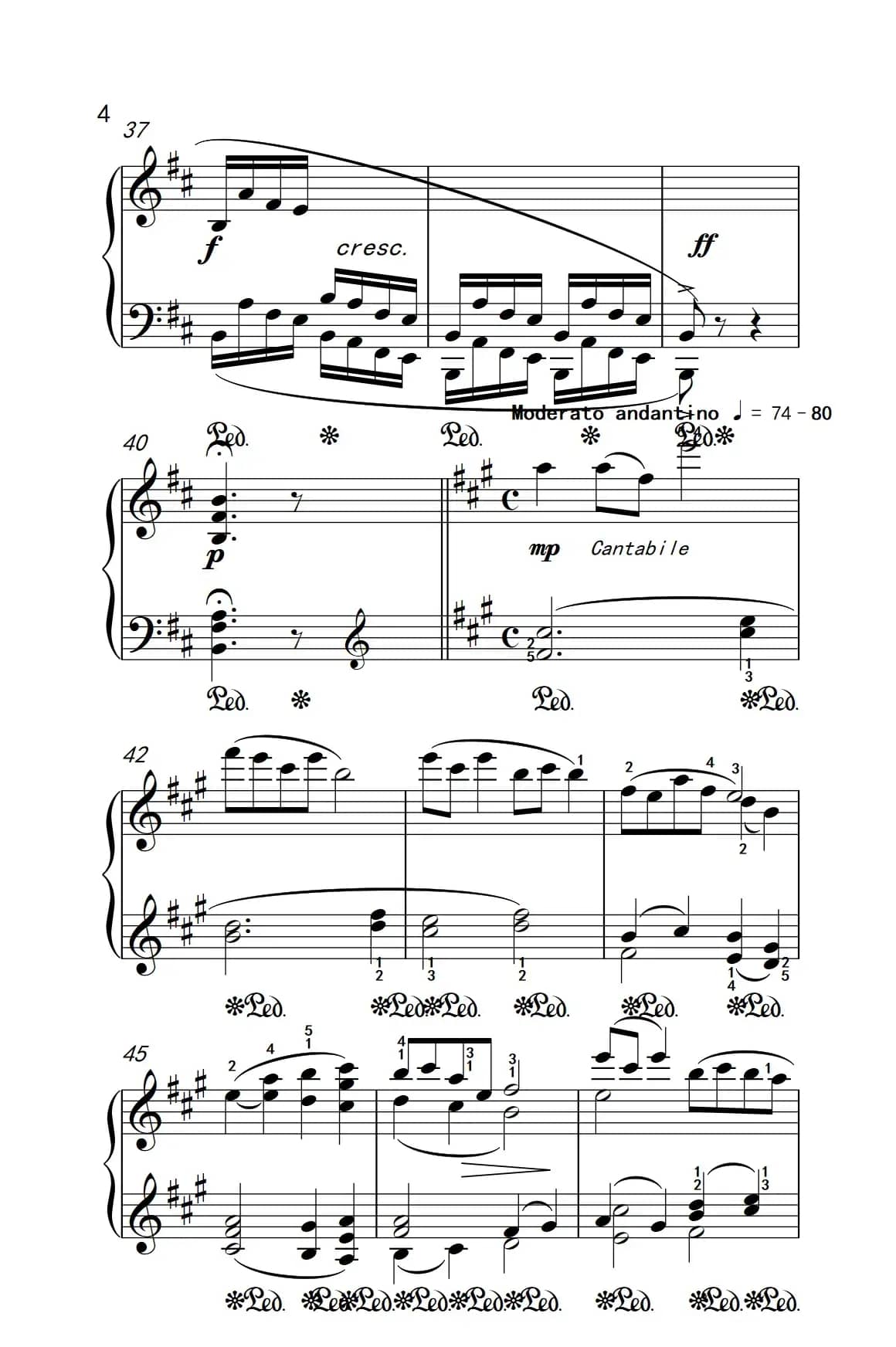 第七级3.卖杂货（中央音乐学院 钢琴（业余）考级教程 7-9级）