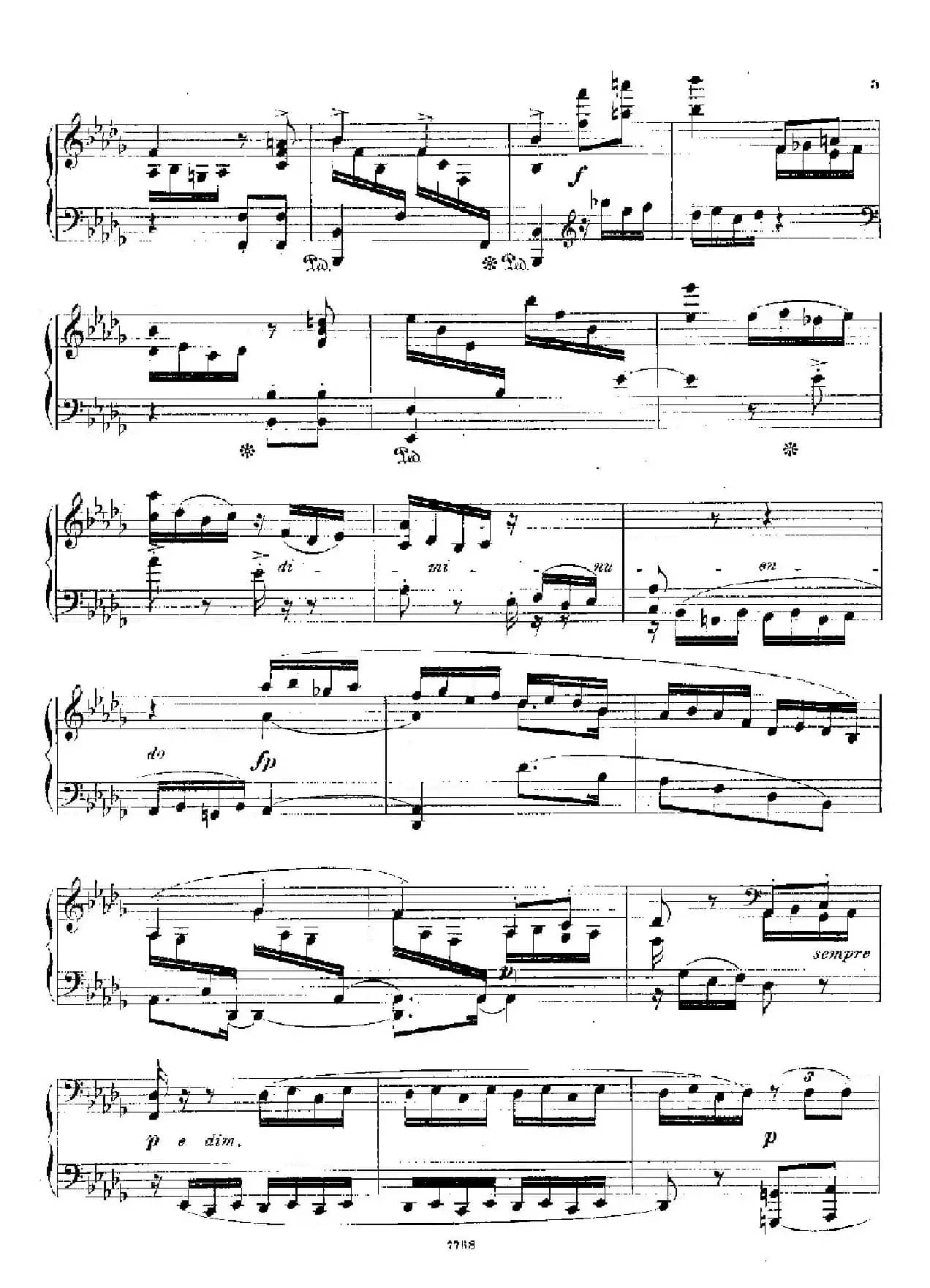 Phantasien Am Clavier Op.36（幻想曲集·第四首）