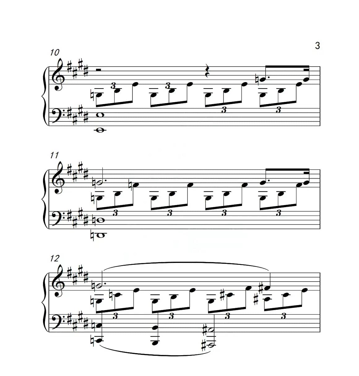 第六级 奏鸣曲（中国音乐学院钢琴考级作品1~6级）