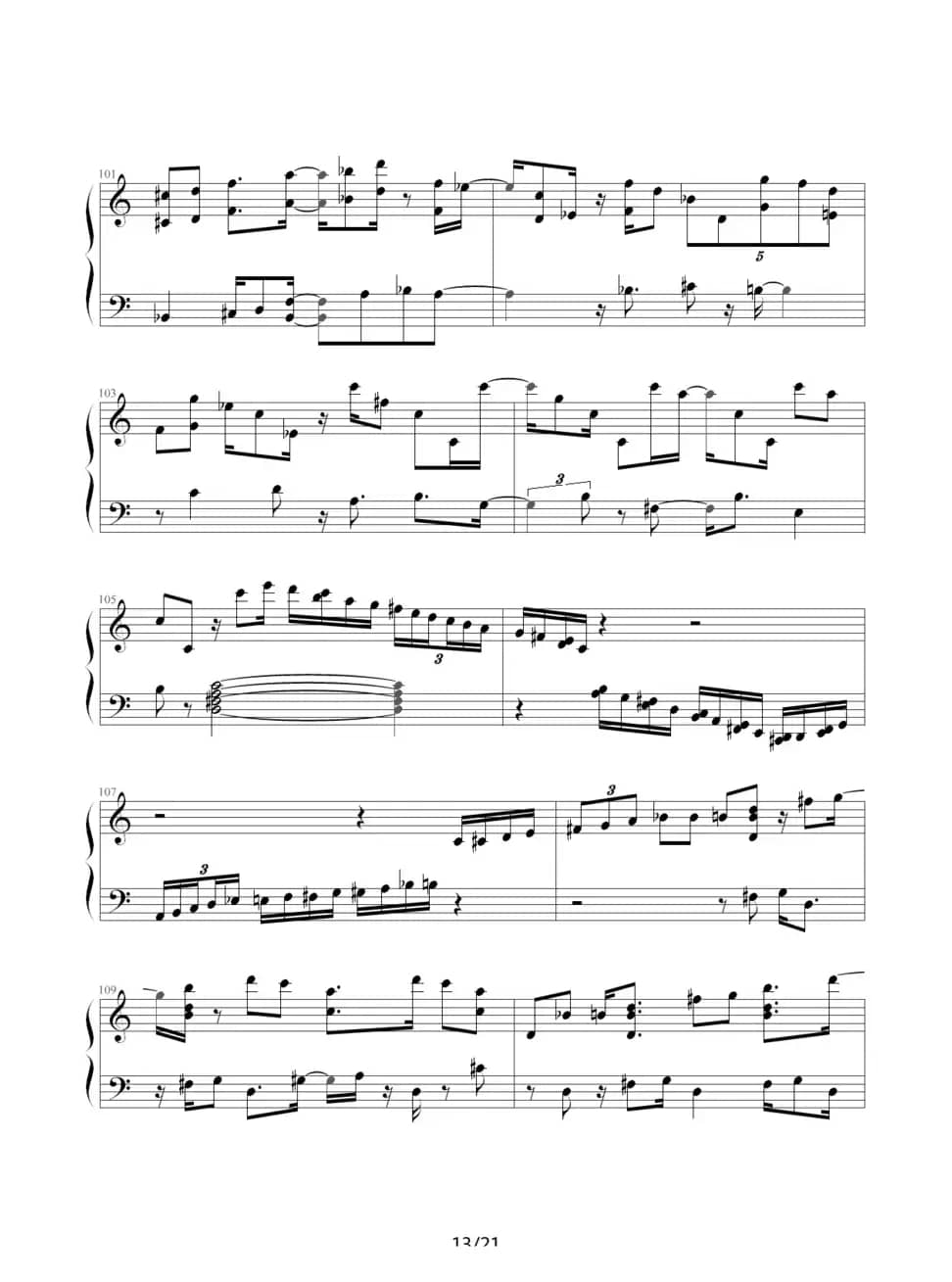 Rondo' a capriccio OP.129（绮想旋曲）