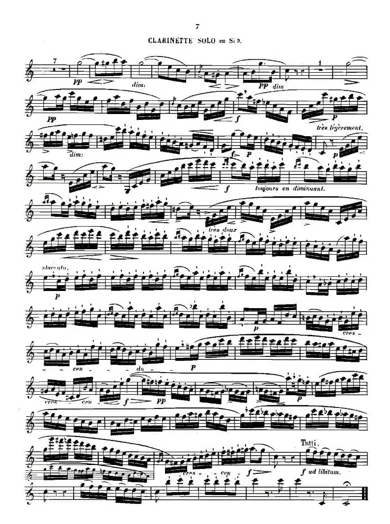 Klose Souvenir a Romero（单簧管）