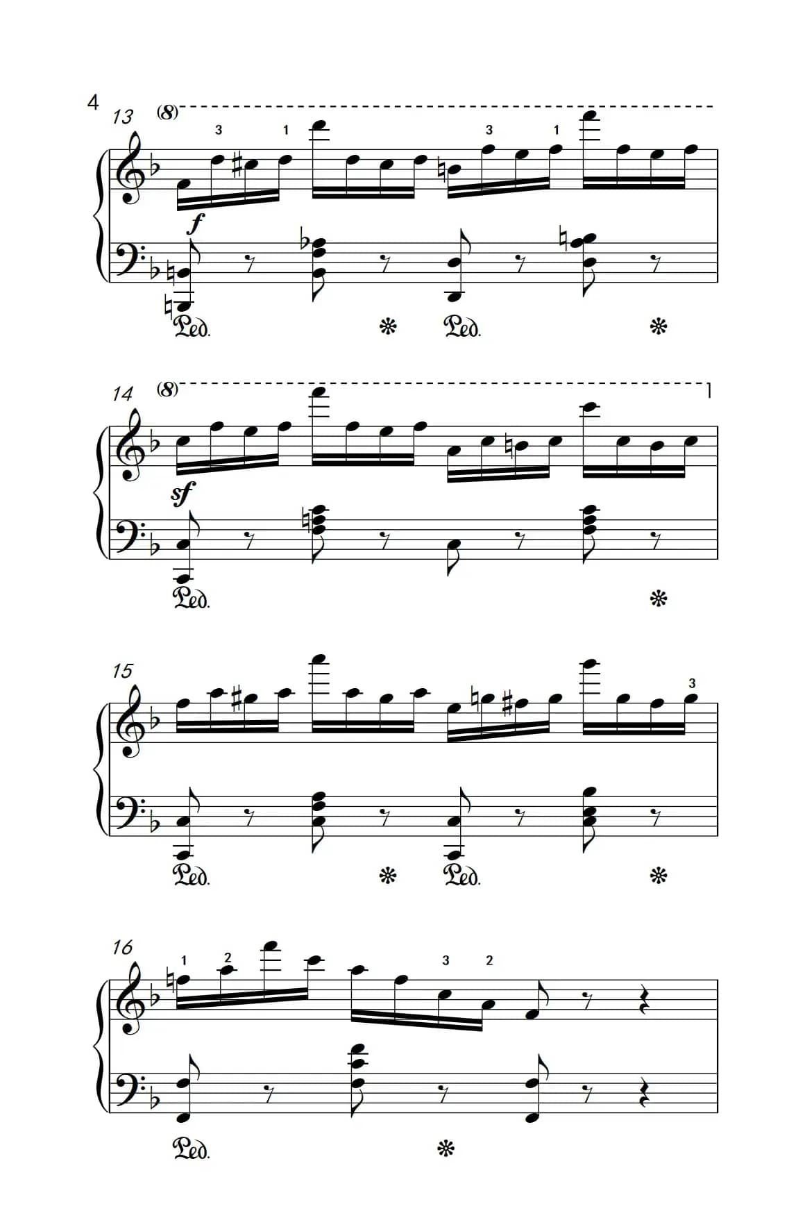 第七级2.练习曲（中央音乐学院 钢琴（业余）考级教程 7-9级）