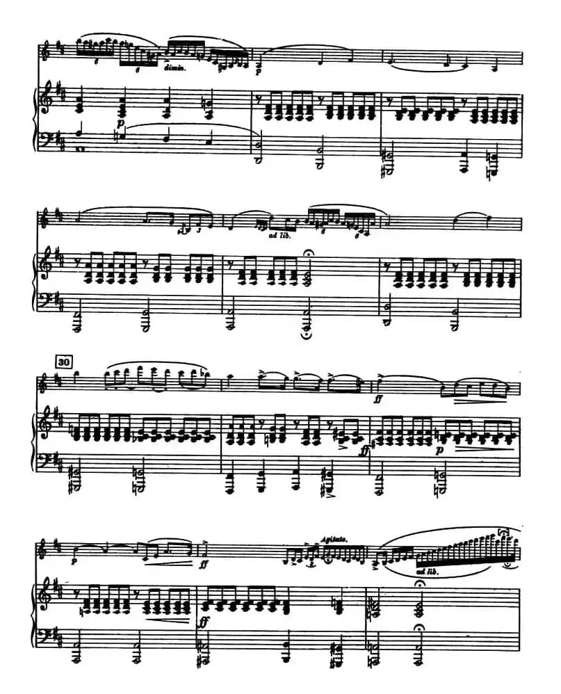 CANTABILE（小提琴+钢琴伴奏）