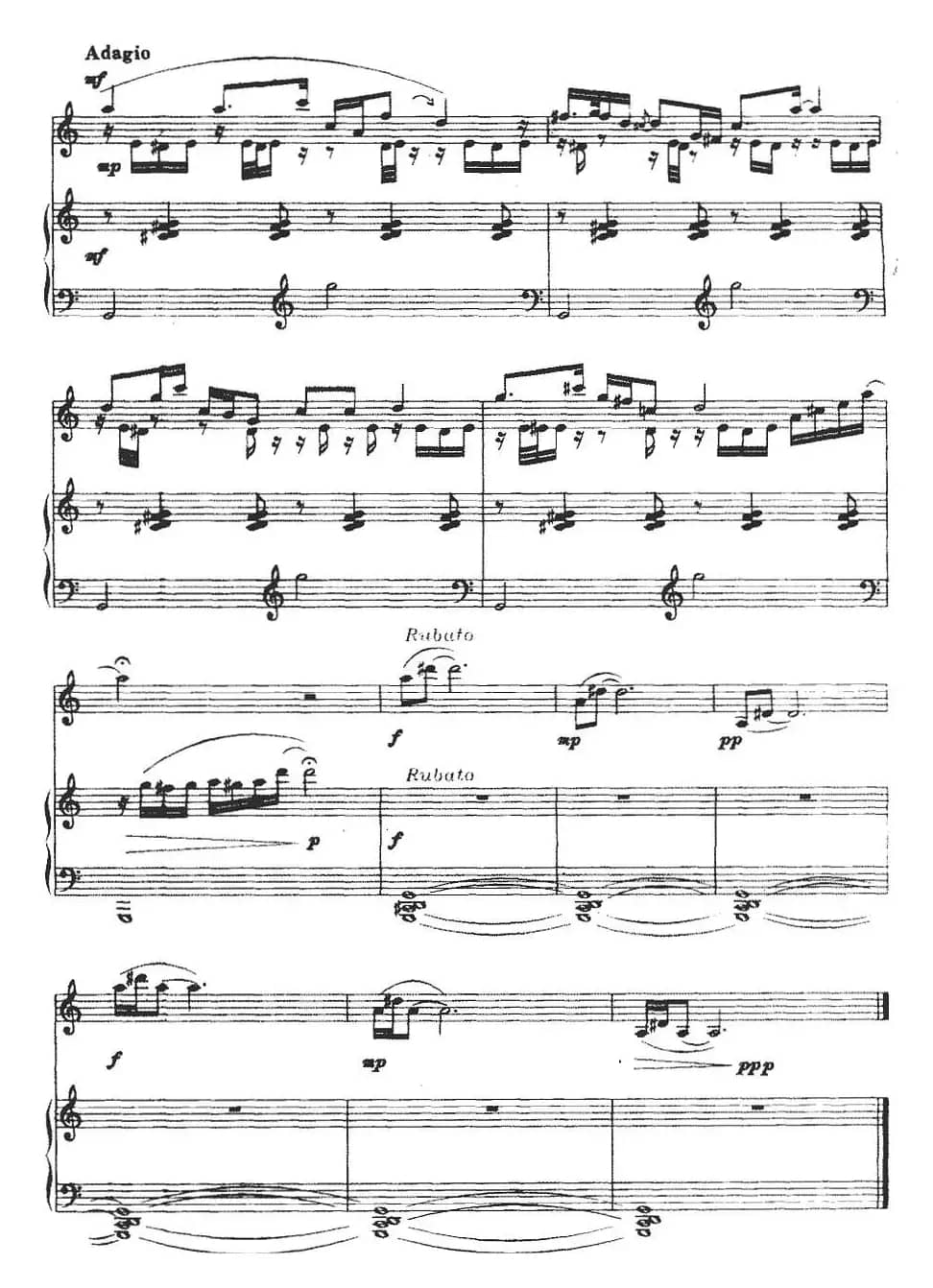 山谣（单簧管+钢琴伴奏）