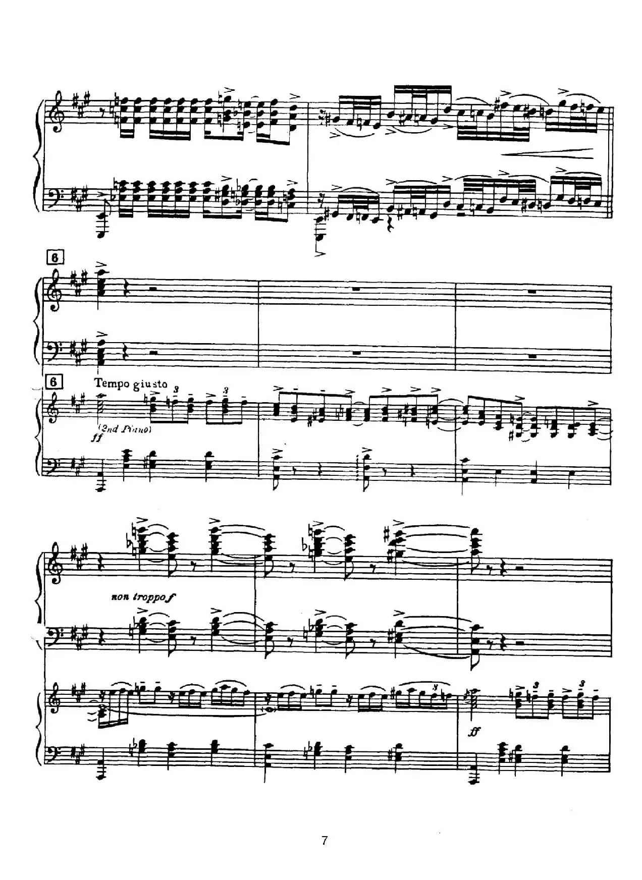 Rhapsody in Blue（蓝色狂想曲）（双钢琴）