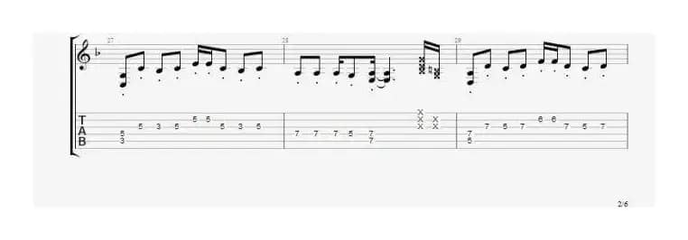 CNBLUE 《孤独啊》吉他谱一