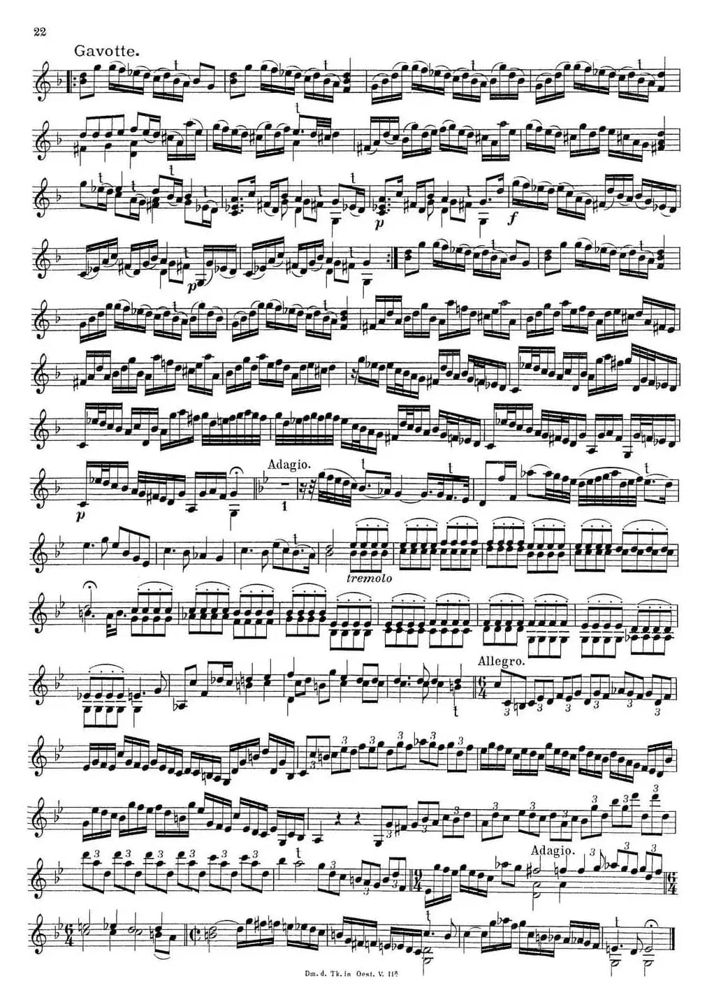 Biber Violin Sonata VI